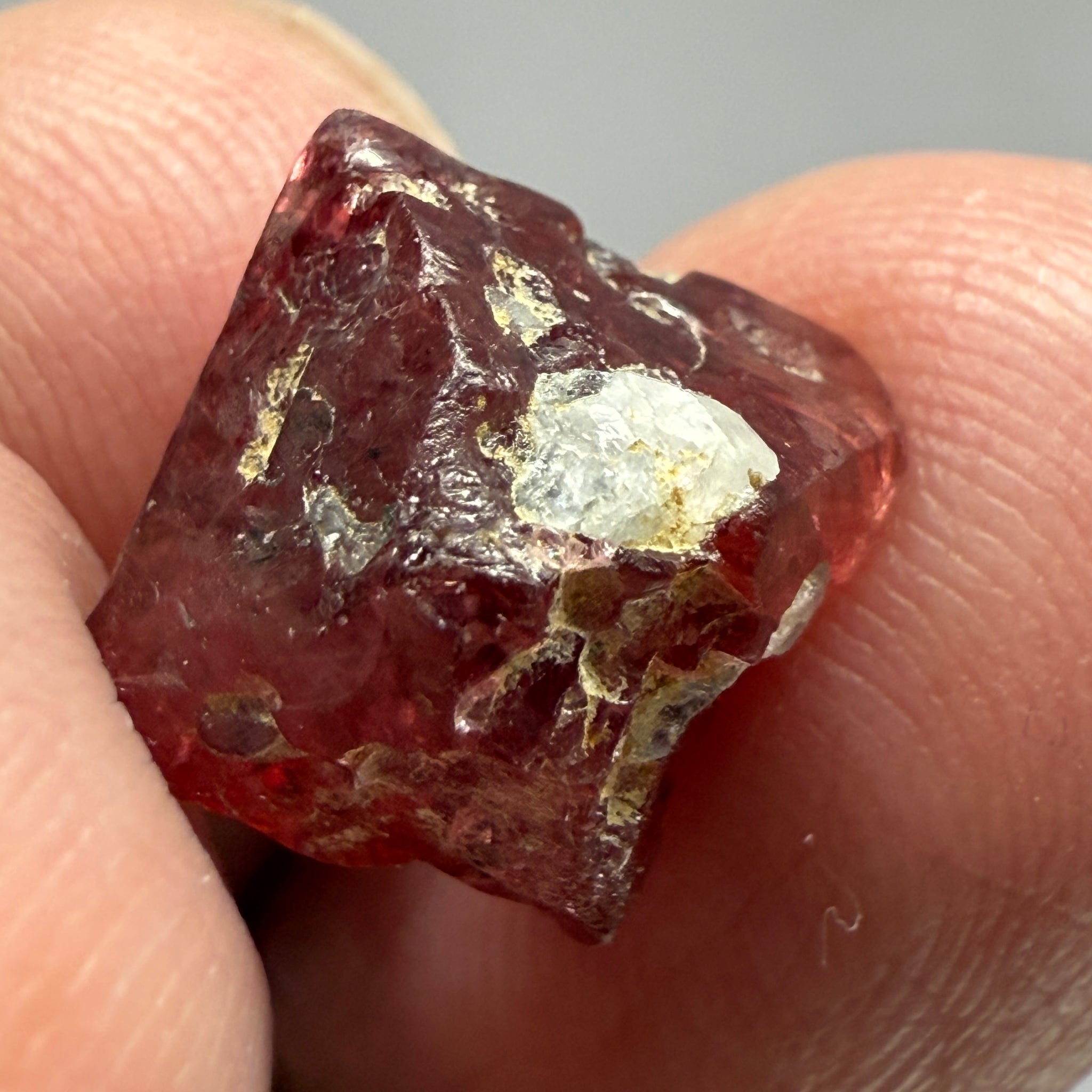 Mahenge Spinel Crystal, 8.59ct, Tanzania, Untreated Unheated.
