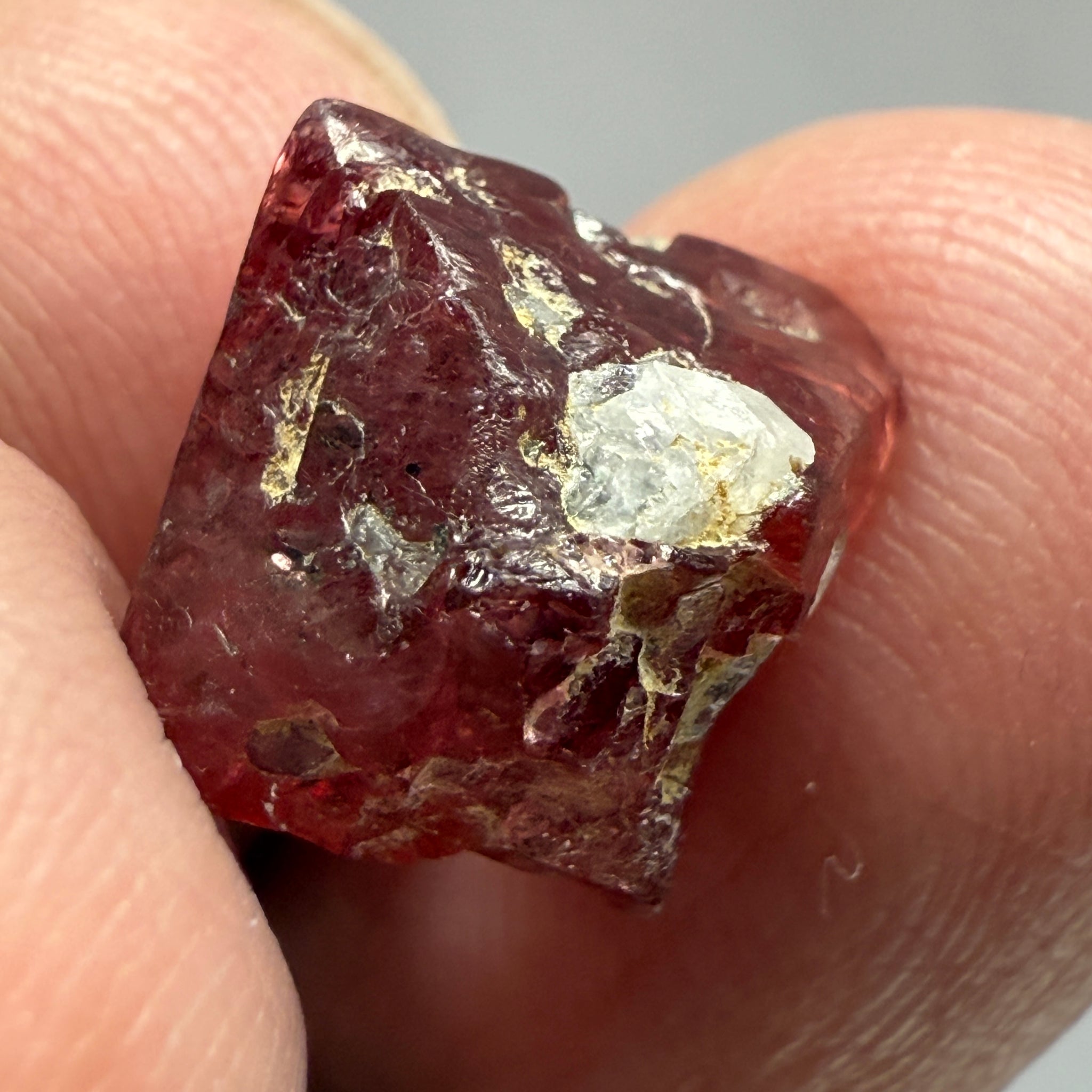 Mahenge Spinel Crystal, 8.59ct, Tanzania, Untreated Unheated.