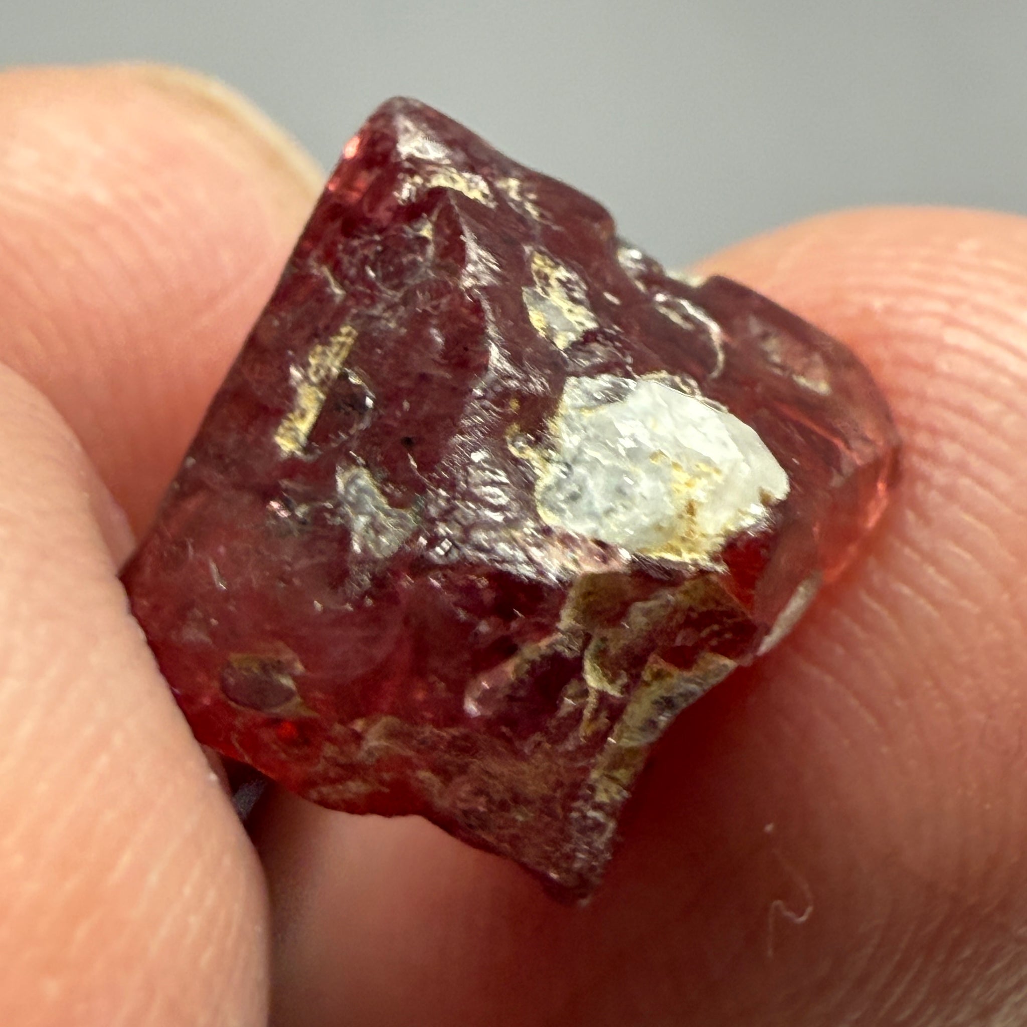 Mahenge Spinel Crystal, 8.59ct, Tanzania, Untreated Unheated.