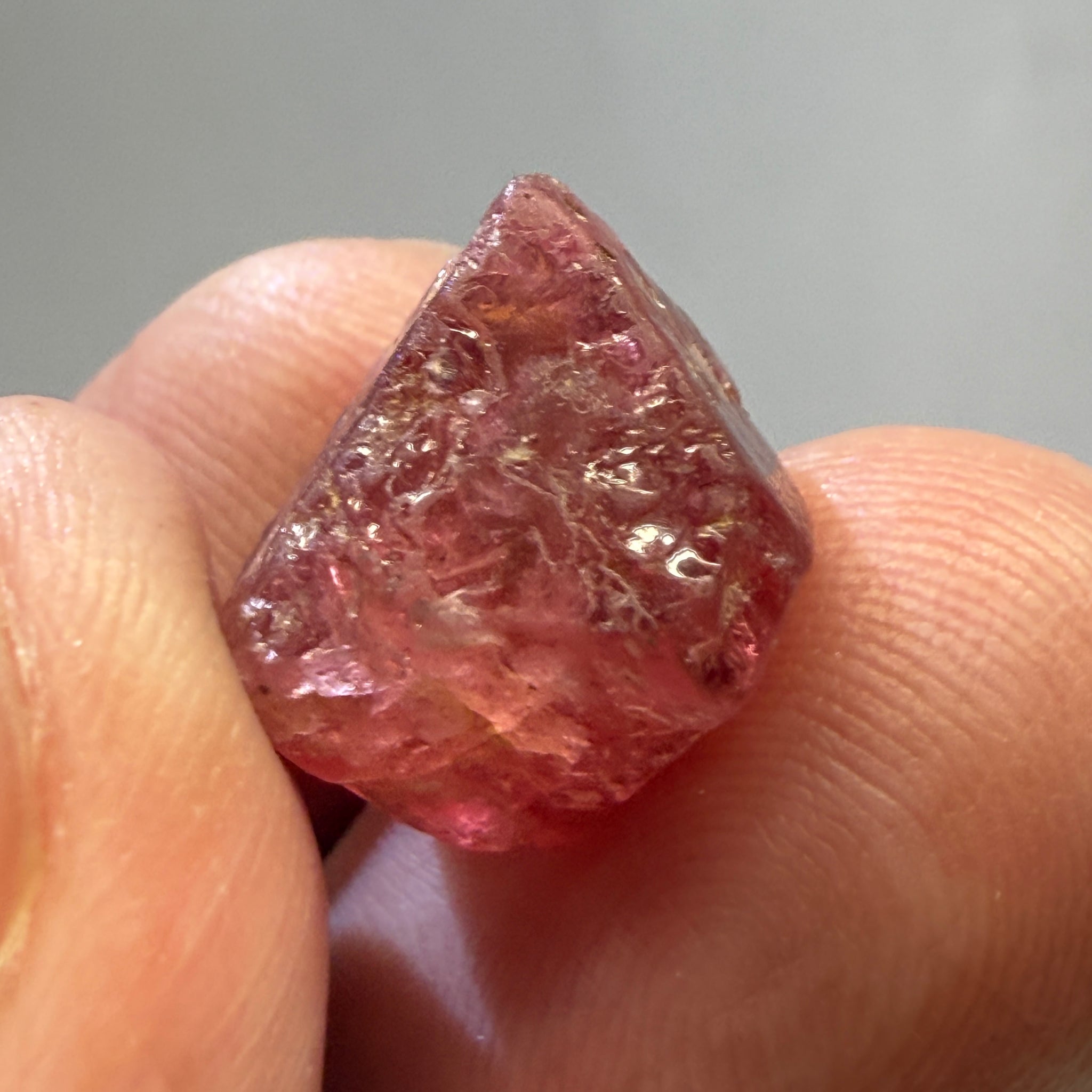 Mahenge Spinel Crystal, 15.00ct, Tanzania, Untreated Unheated.