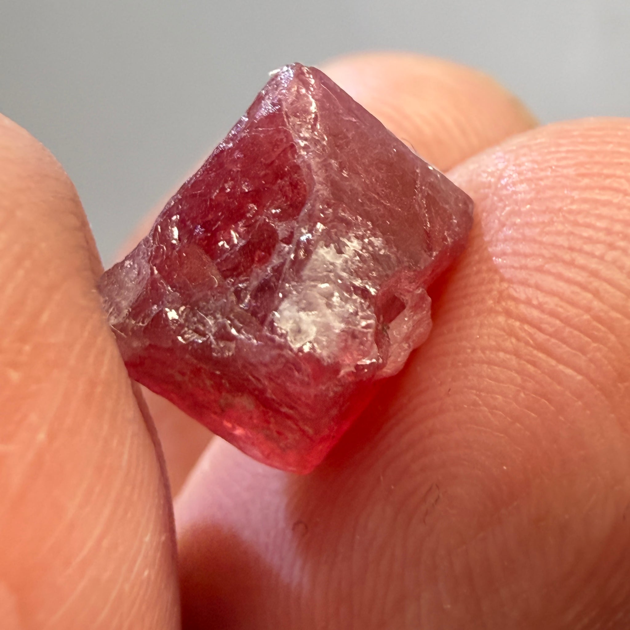 Mahenge Spinel Crystal, 6.81ct, Tanzania, Untreated Unheated.