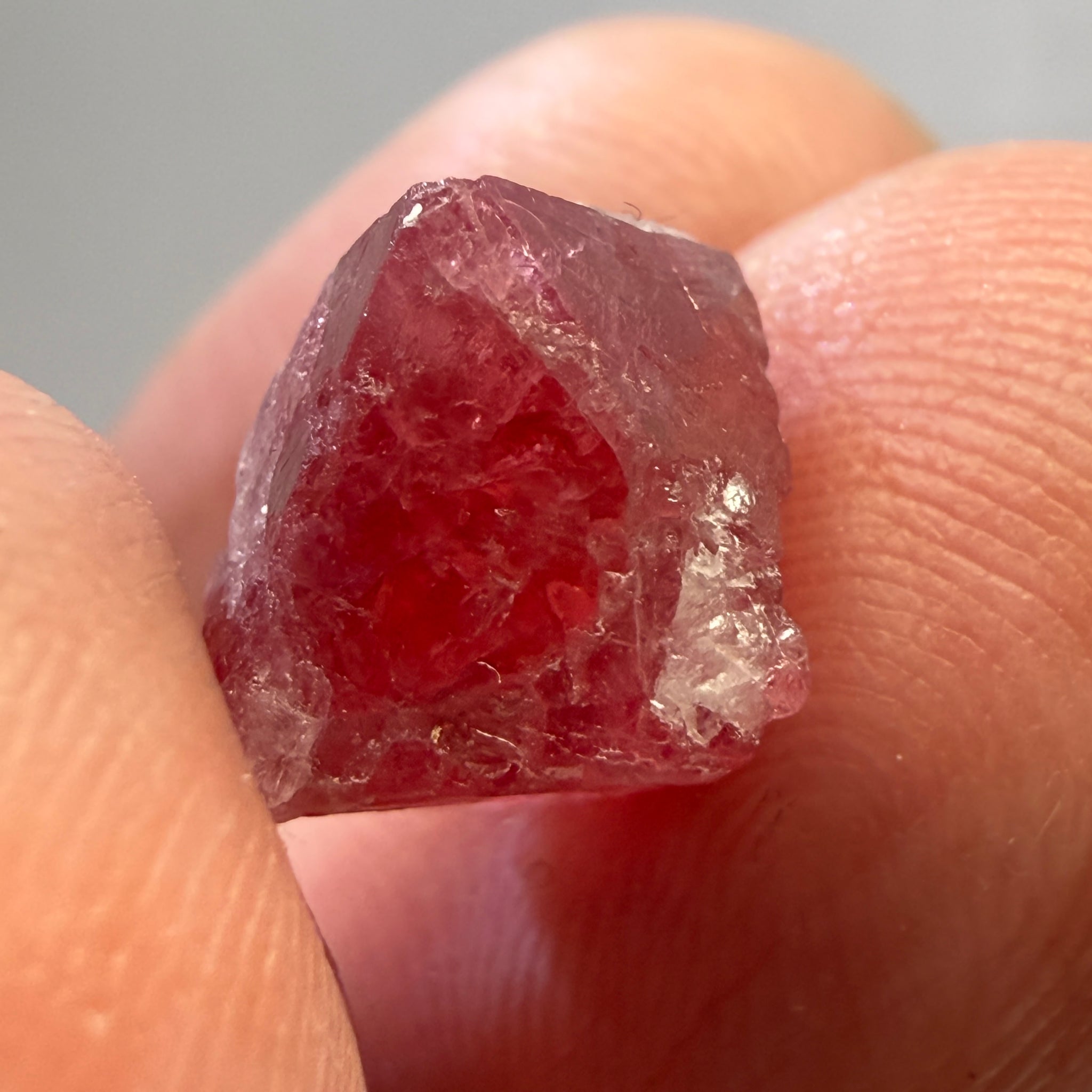 Mahenge Spinel Crystal, 6.81ct, Tanzania, Untreated Unheated.