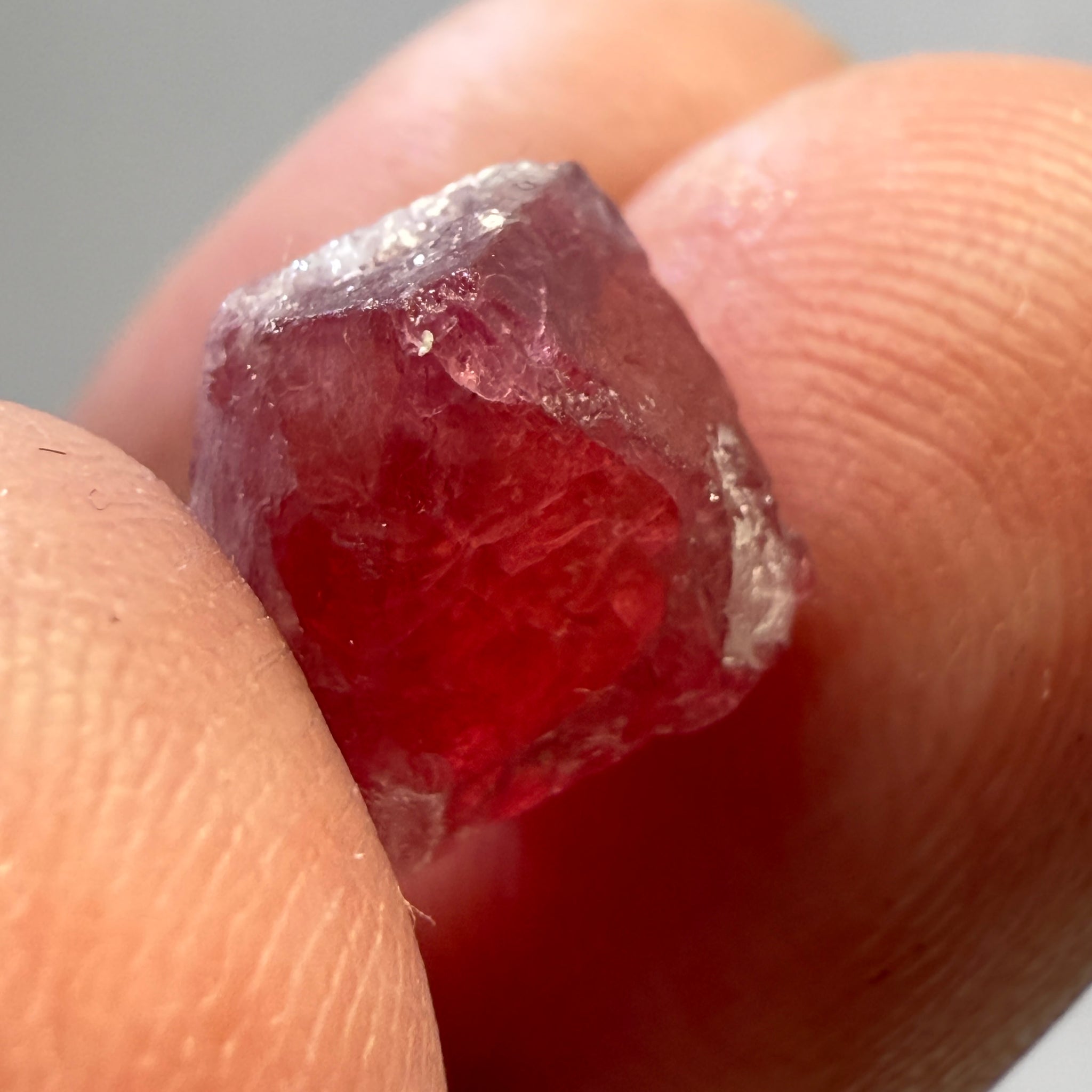 Mahenge Spinel Crystal, 6.81ct, Tanzania, Untreated Unheated.