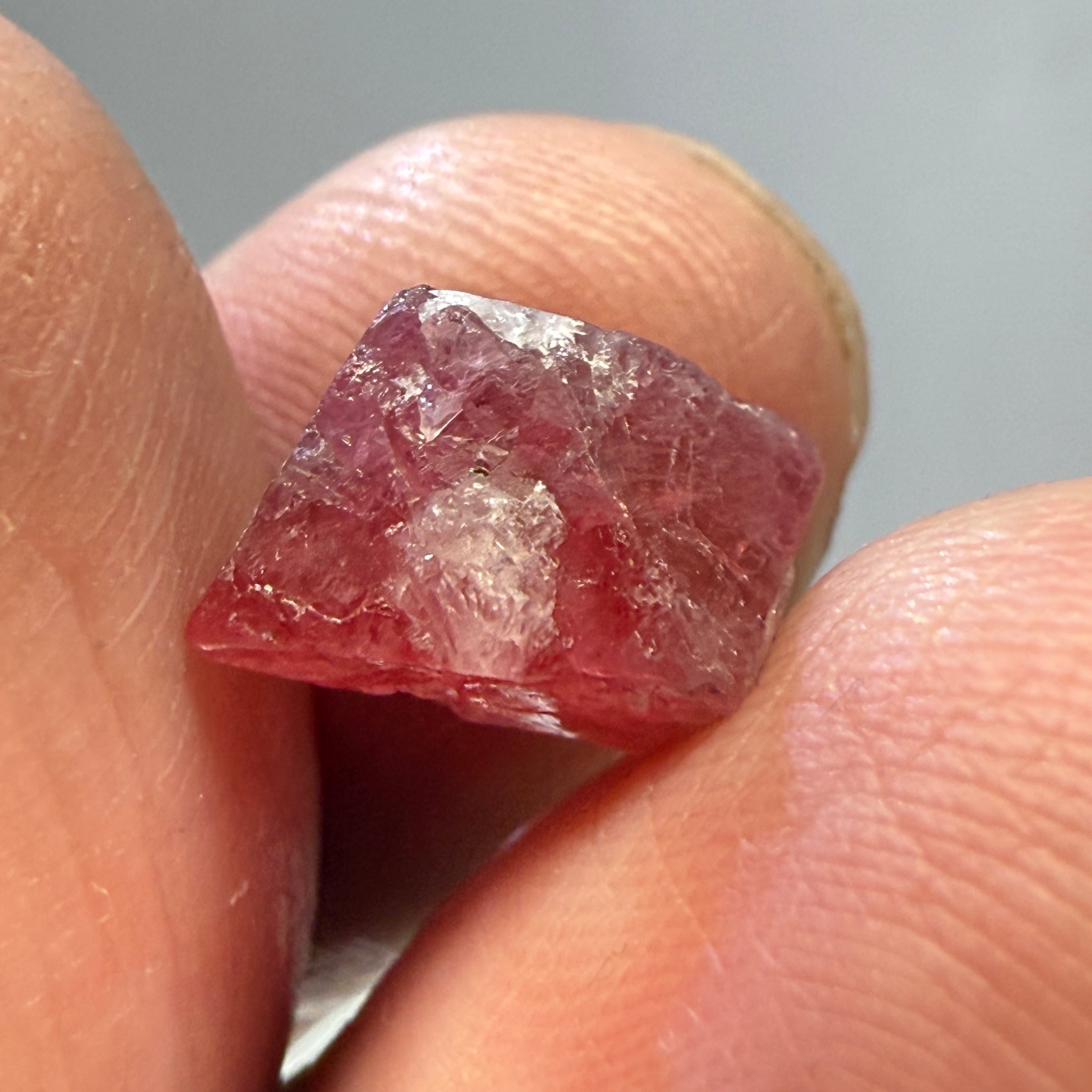 Mahenge Spinel Crystal, 6.81ct, Tanzania, Untreated Unheated.