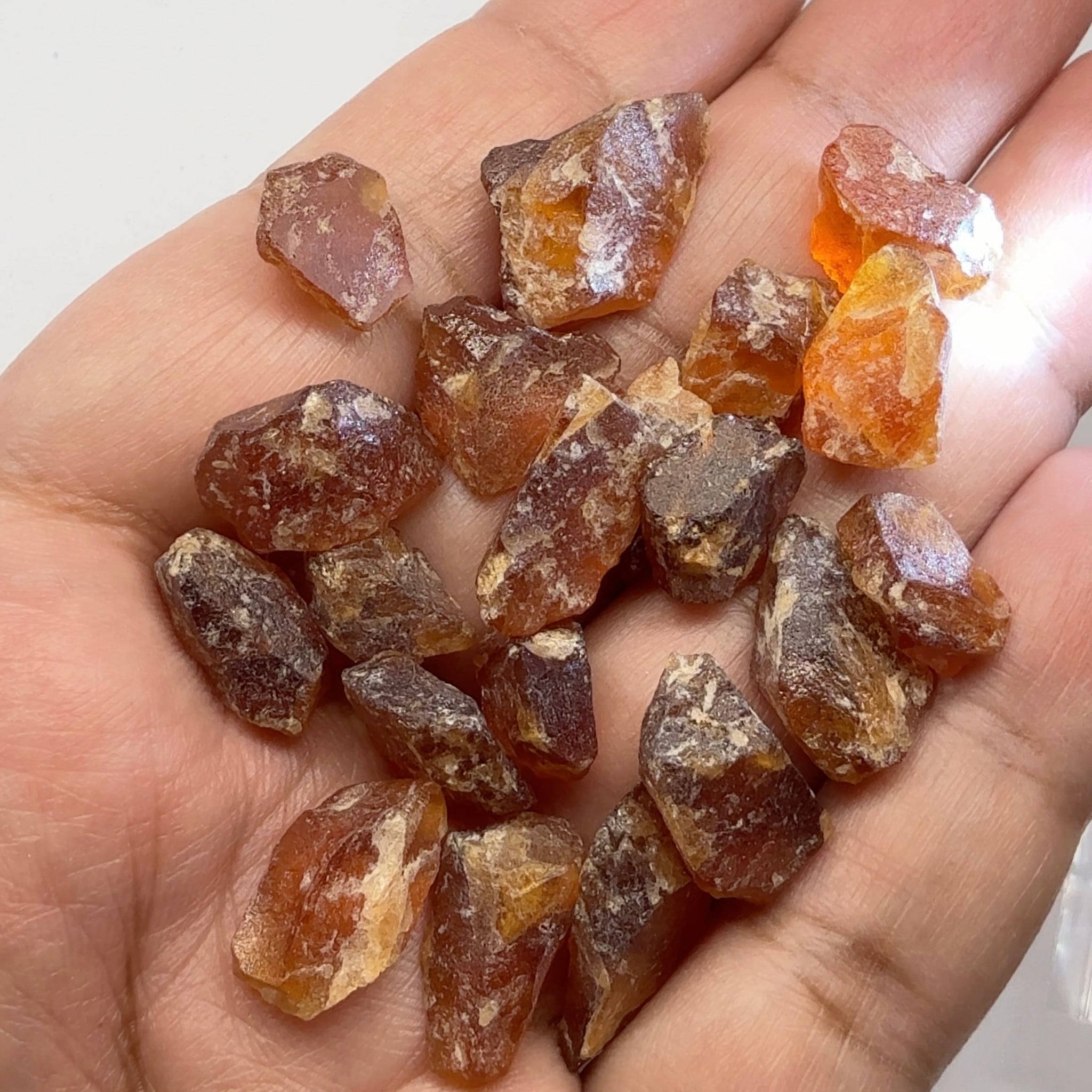 Hessonite Garnets, Morogoro, Tanzania, Untreated Unheated, per stone, Specimen/Cab Grade/Facet with inclusions, if you want the faceting grade just let me know and I will pick them out for you
