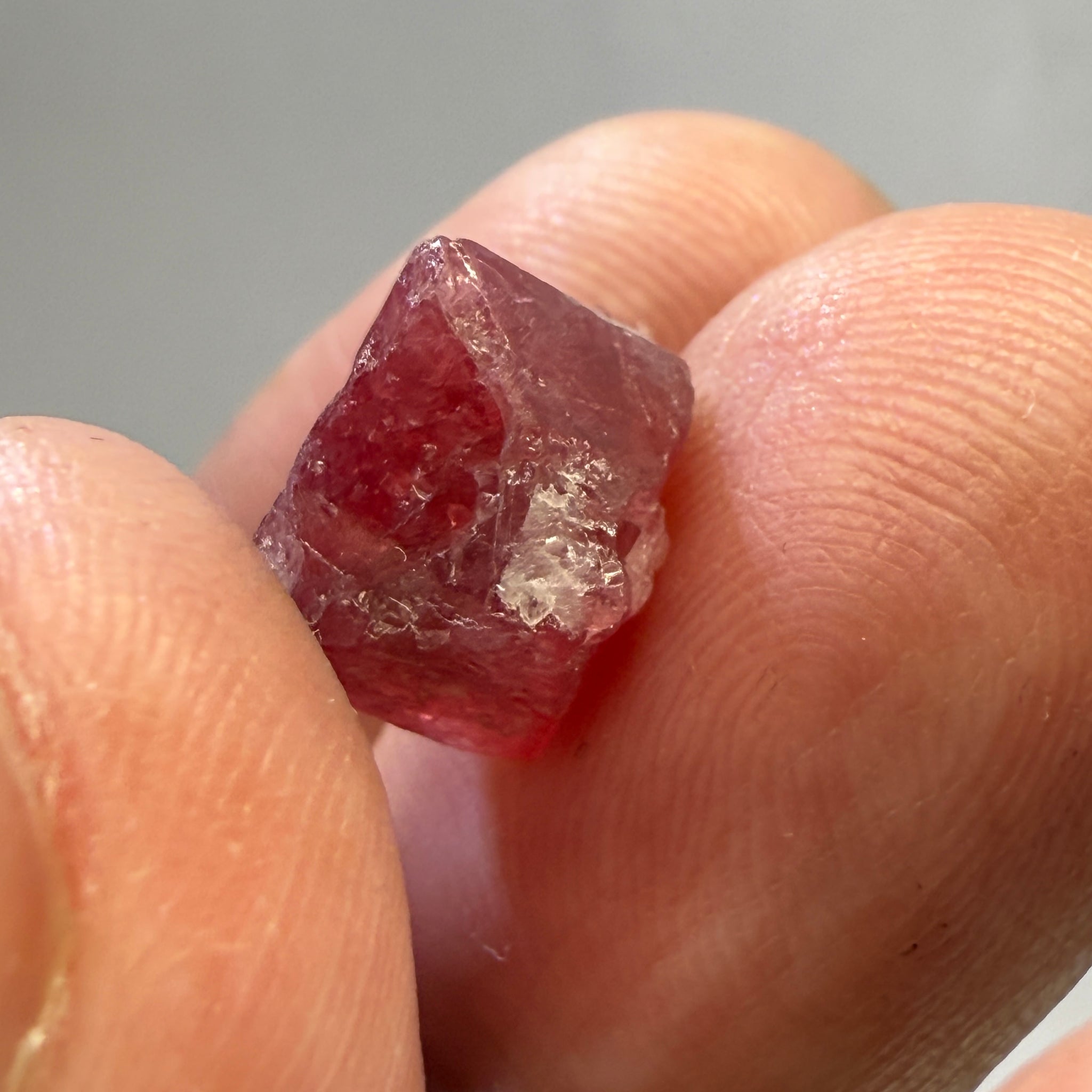 Mahenge Spinel Crystal, 6.81ct, Tanzania, Untreated Unheated.