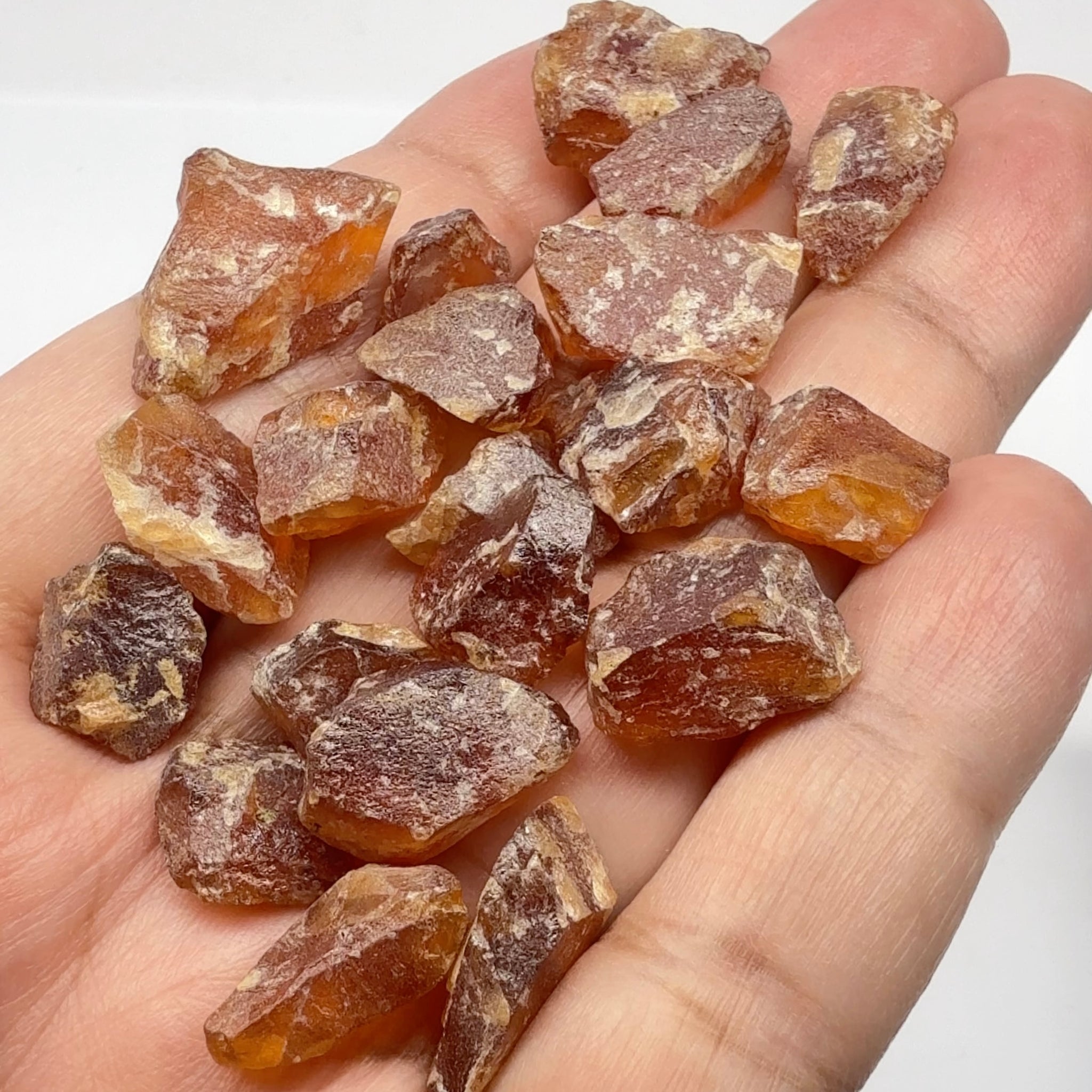 Hessonite Garnets, Morogoro, Tanzania, Untreated Unheated, per stone, Specimen/Cab Grade/Facet with inclusions, if you want the faceting grade just let me know and I will pick them out for you