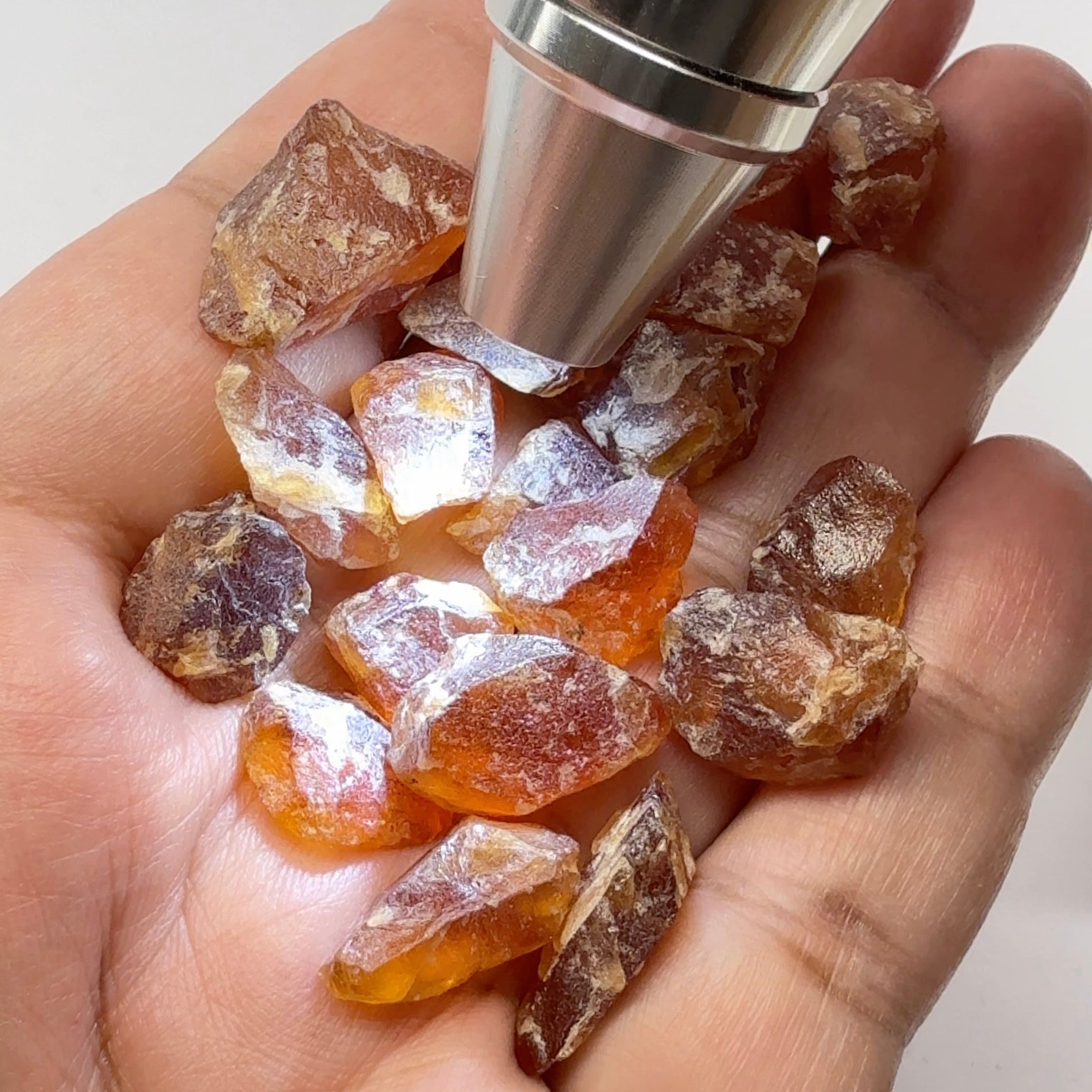 Hessonite Garnets, Morogoro, Tanzania, Untreated Unheated, per stone, Specimen/Cab Grade/Facet with inclusions, if you want the faceting grade just let me know and I will pick them out for you