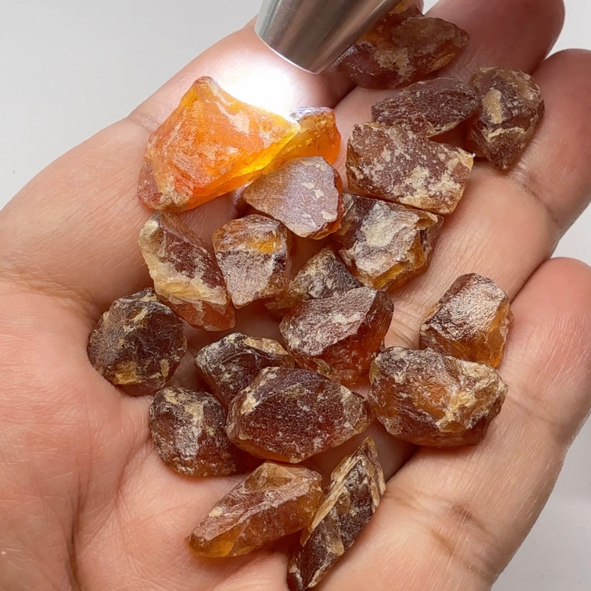 Hessonite Garnets, Morogoro, Tanzania, Untreated Unheated, per stone, Specimen/Cab Grade/Facet with inclusions, if you want the faceting grade just let me know and I will pick them out for you