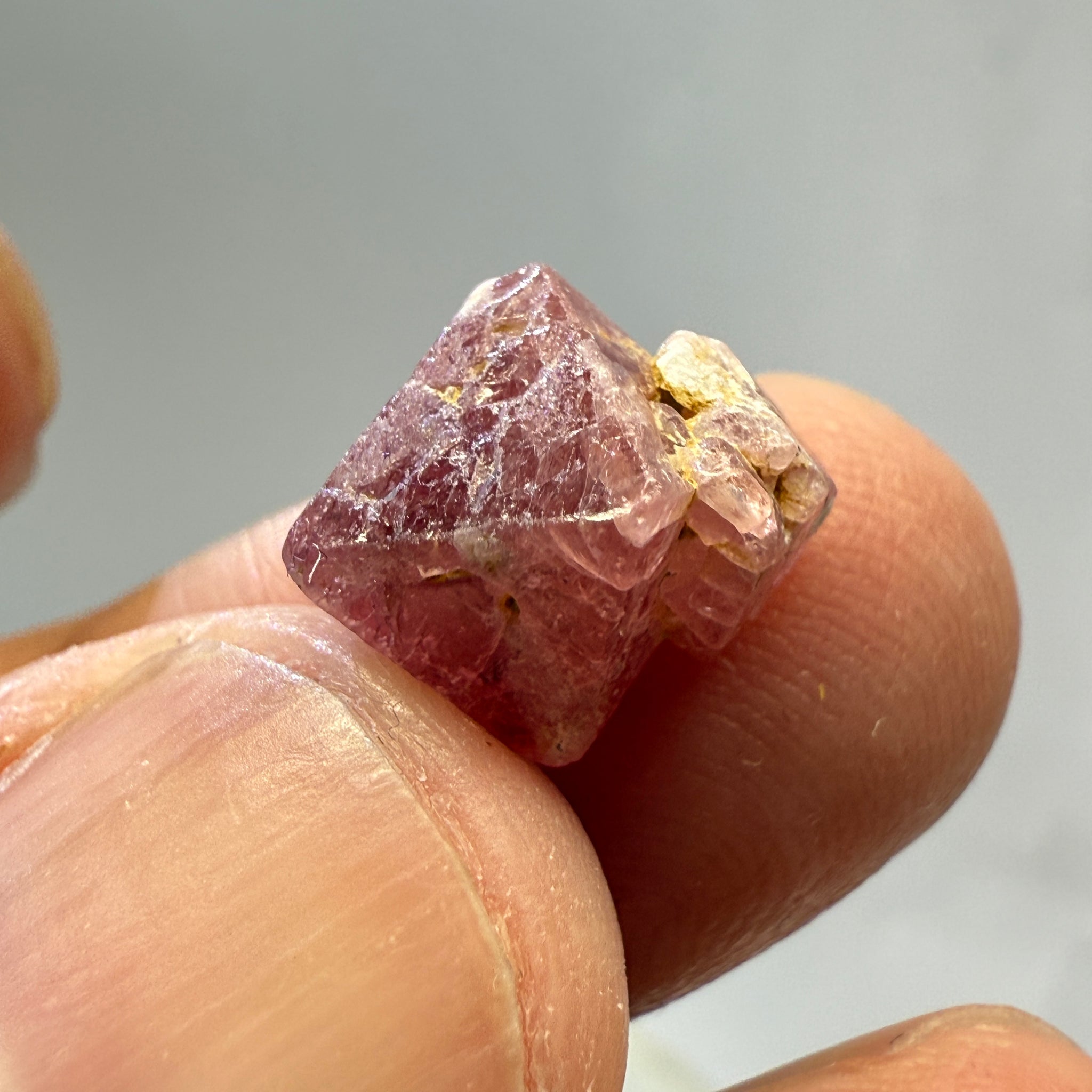 Mahenge Spinel Crystal, 6.66ct, Tanzania, Untreated Untreated