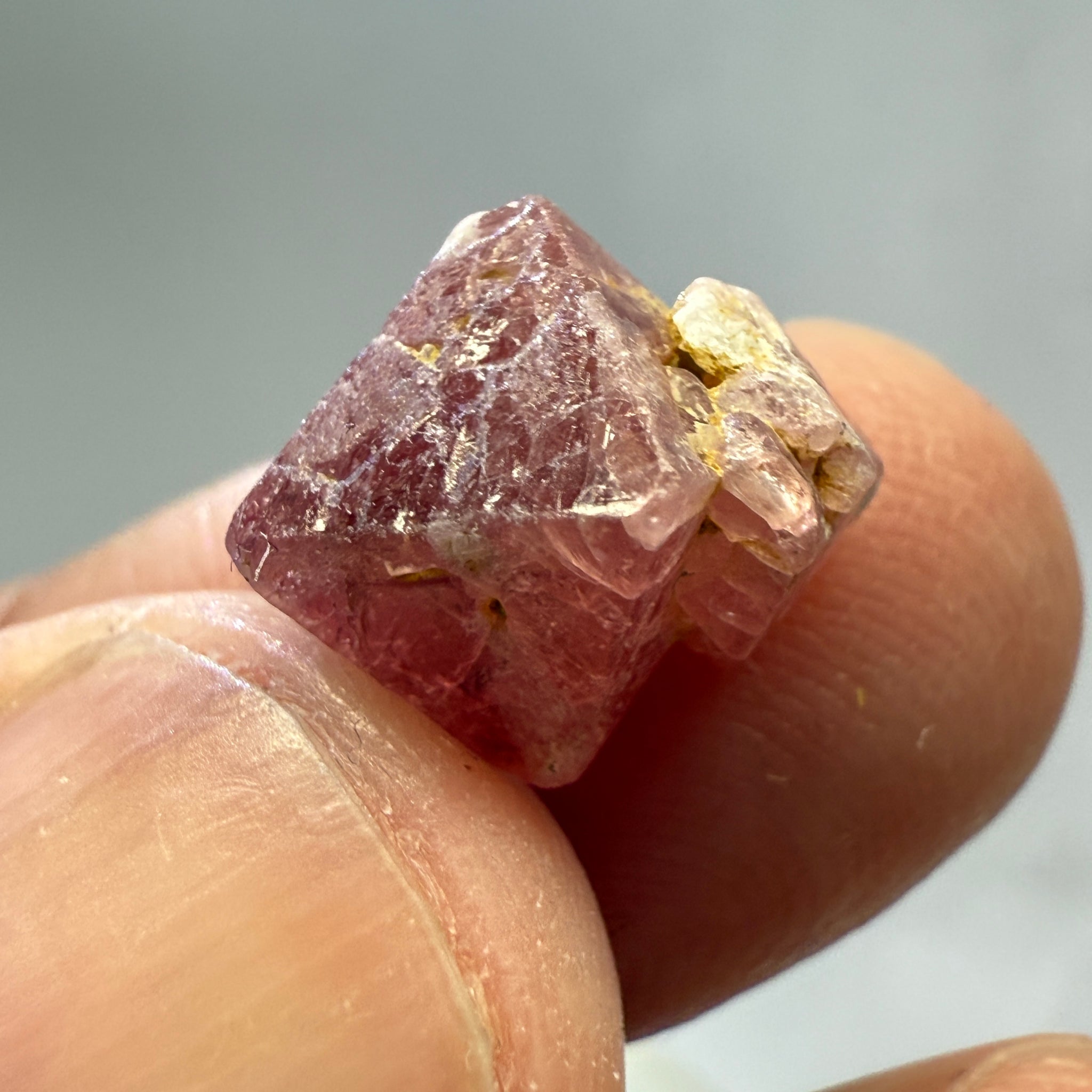 Mahenge Spinel Crystal, 6.66ct, Tanzania, Untreated Untreated