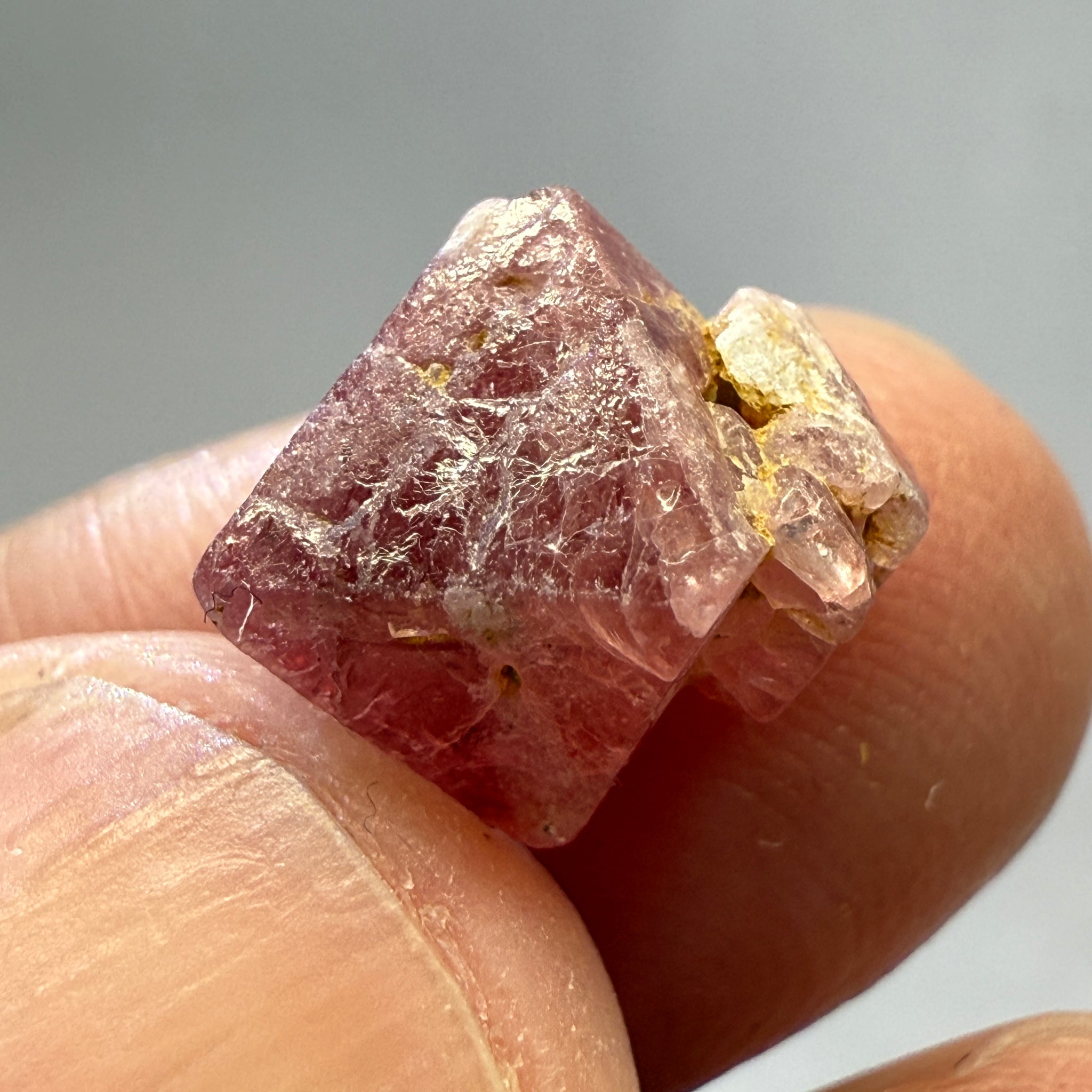 Mahenge Spinel Crystal, 6.66ct, Tanzania, Untreated Untreated