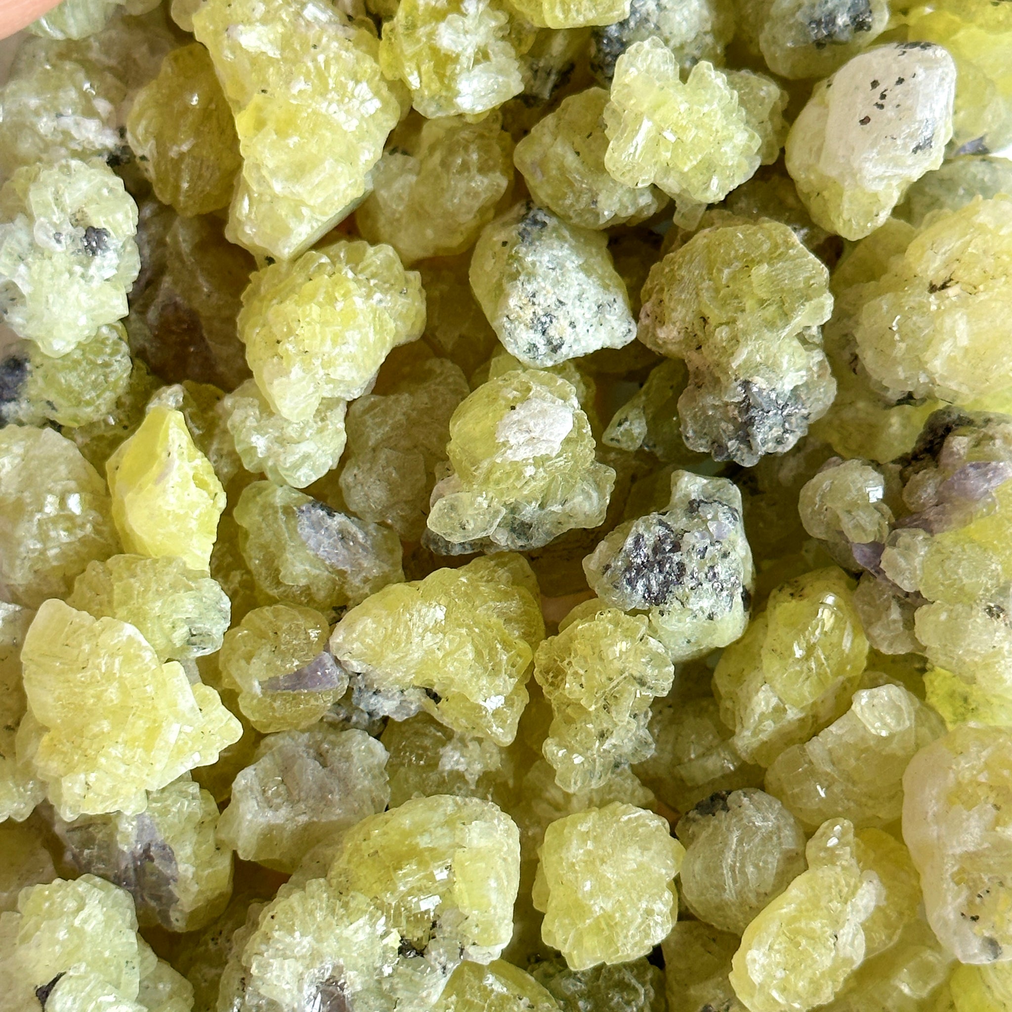 Prehinite Crystals from Tanzania, price is for 5 PIECES