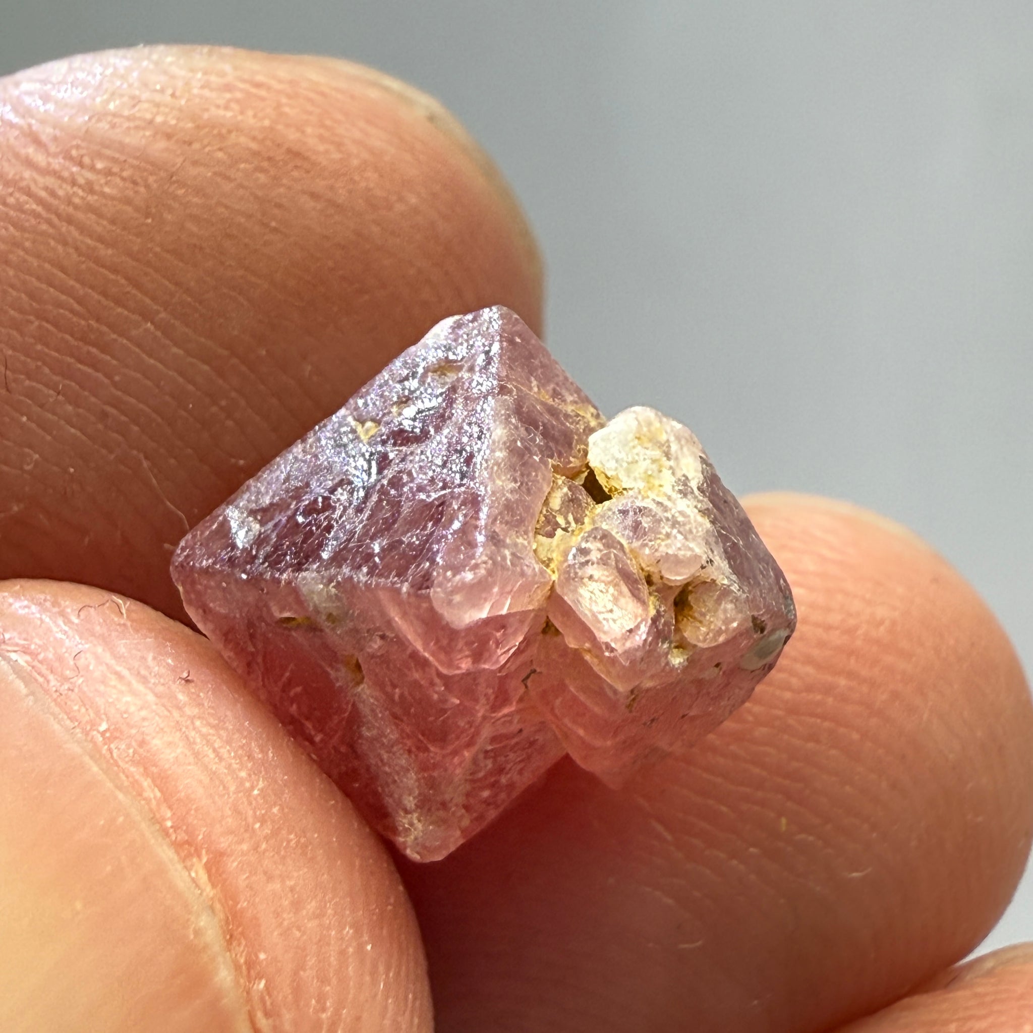Mahenge Spinel Crystal, 6.66ct, Tanzania, Untreated Untreated