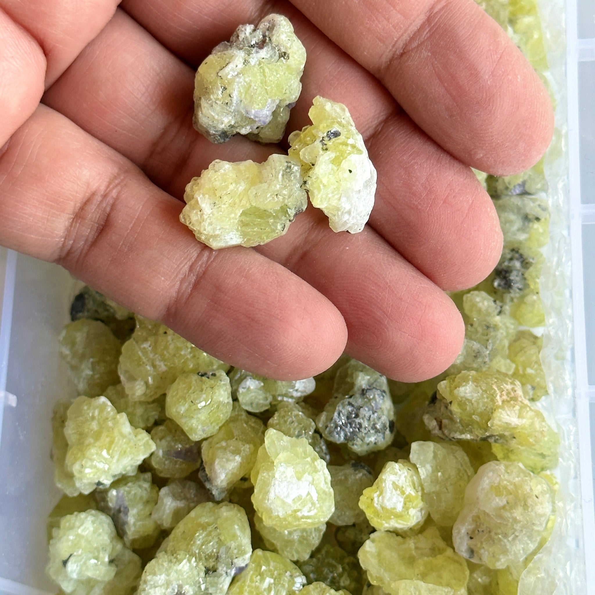 Prehinite Crystals from Tanzania, price is for 5 PIECES