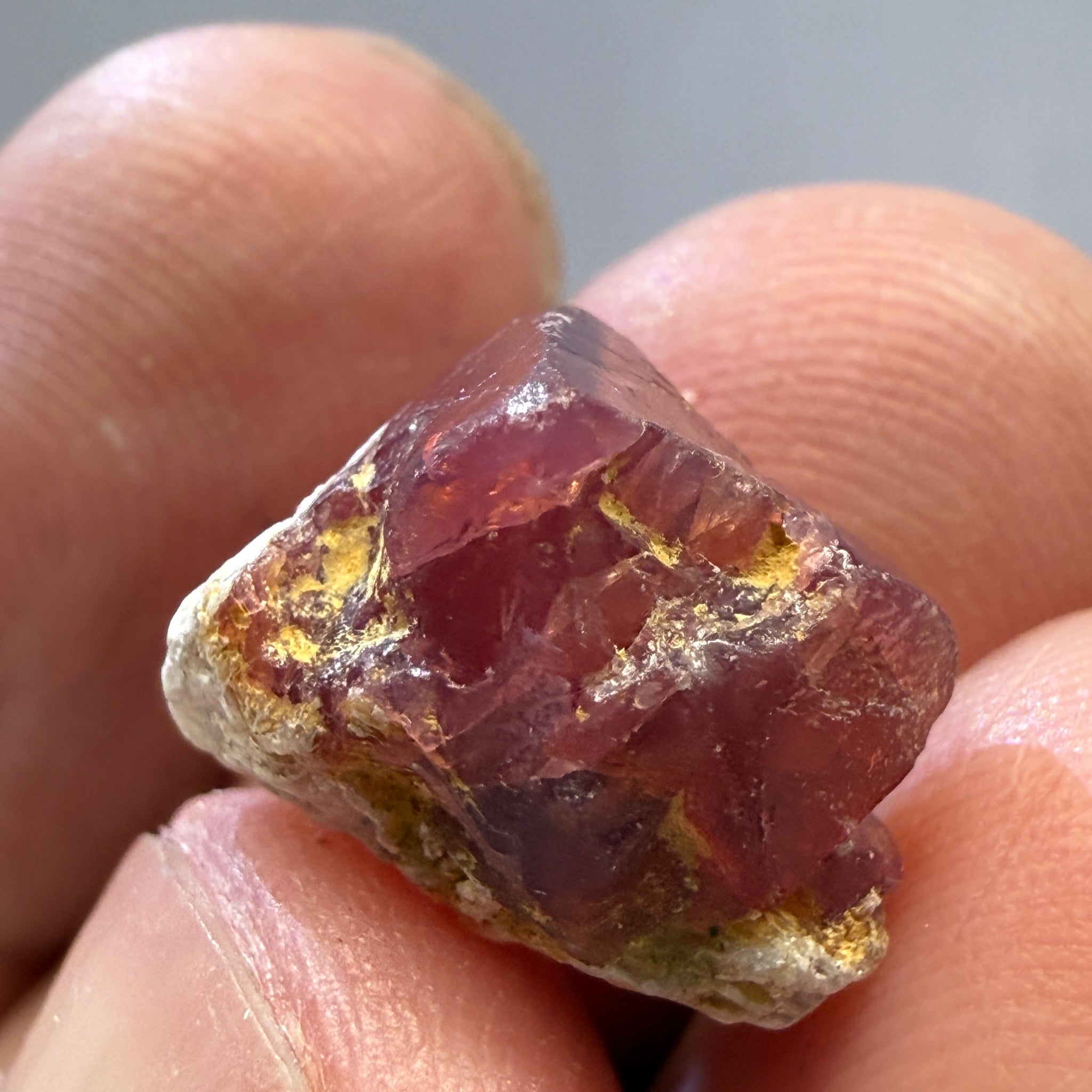 Mahenge Spinel Crystal, 10.27ct, Tanzania, Untreated Untreated