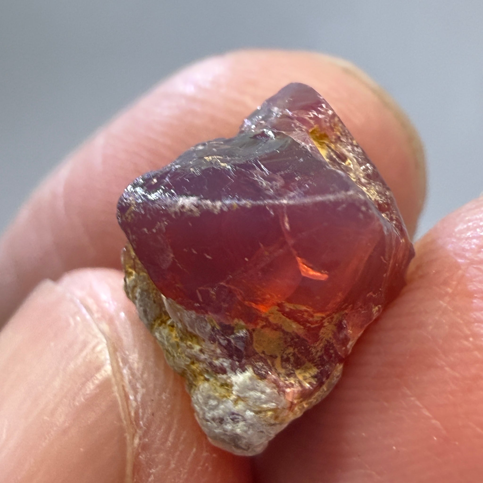 Mahenge Spinel Crystal, 10.27ct, Tanzania, Untreated Untreated