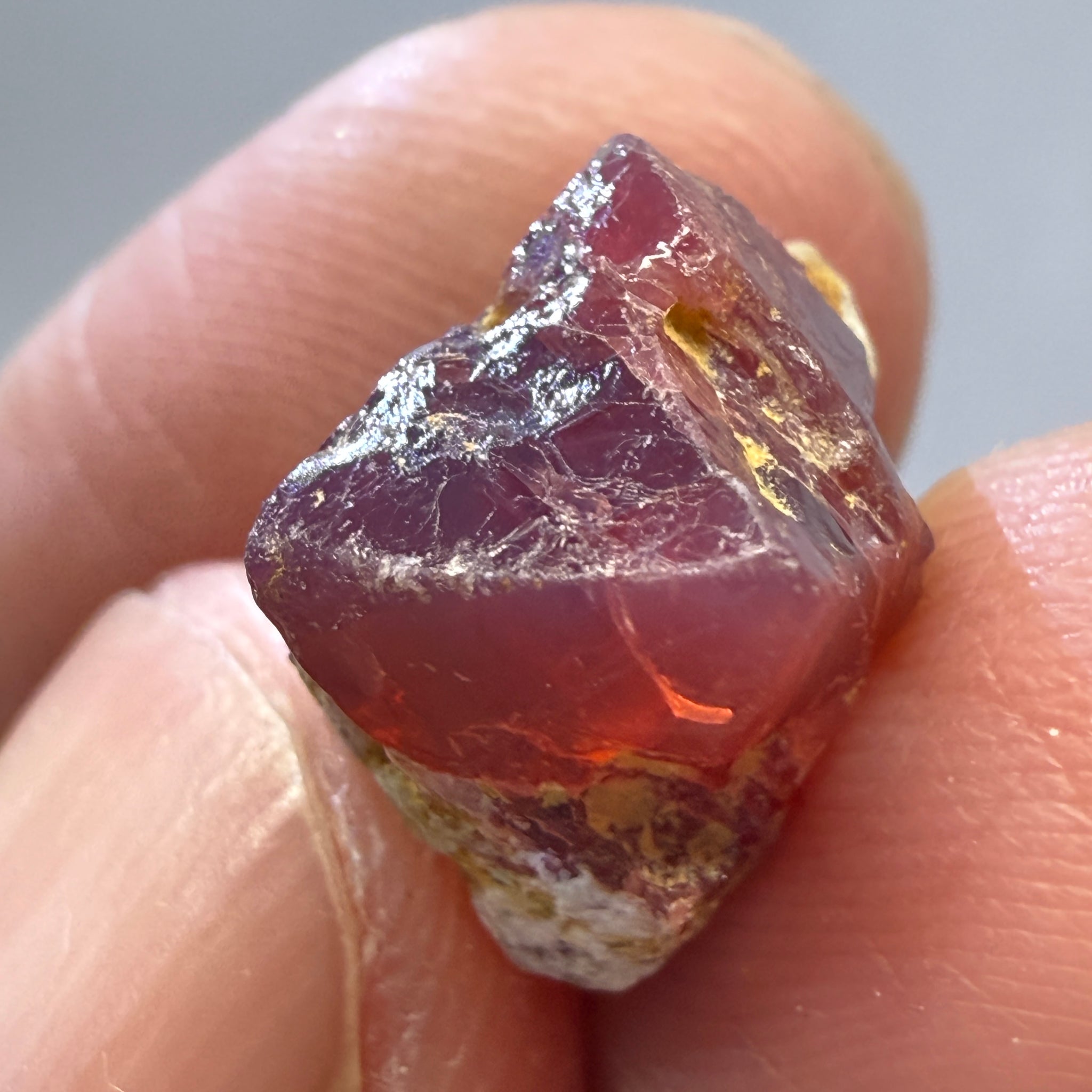 Mahenge Spinel Crystal, 10.27ct, Tanzania, Untreated Untreated