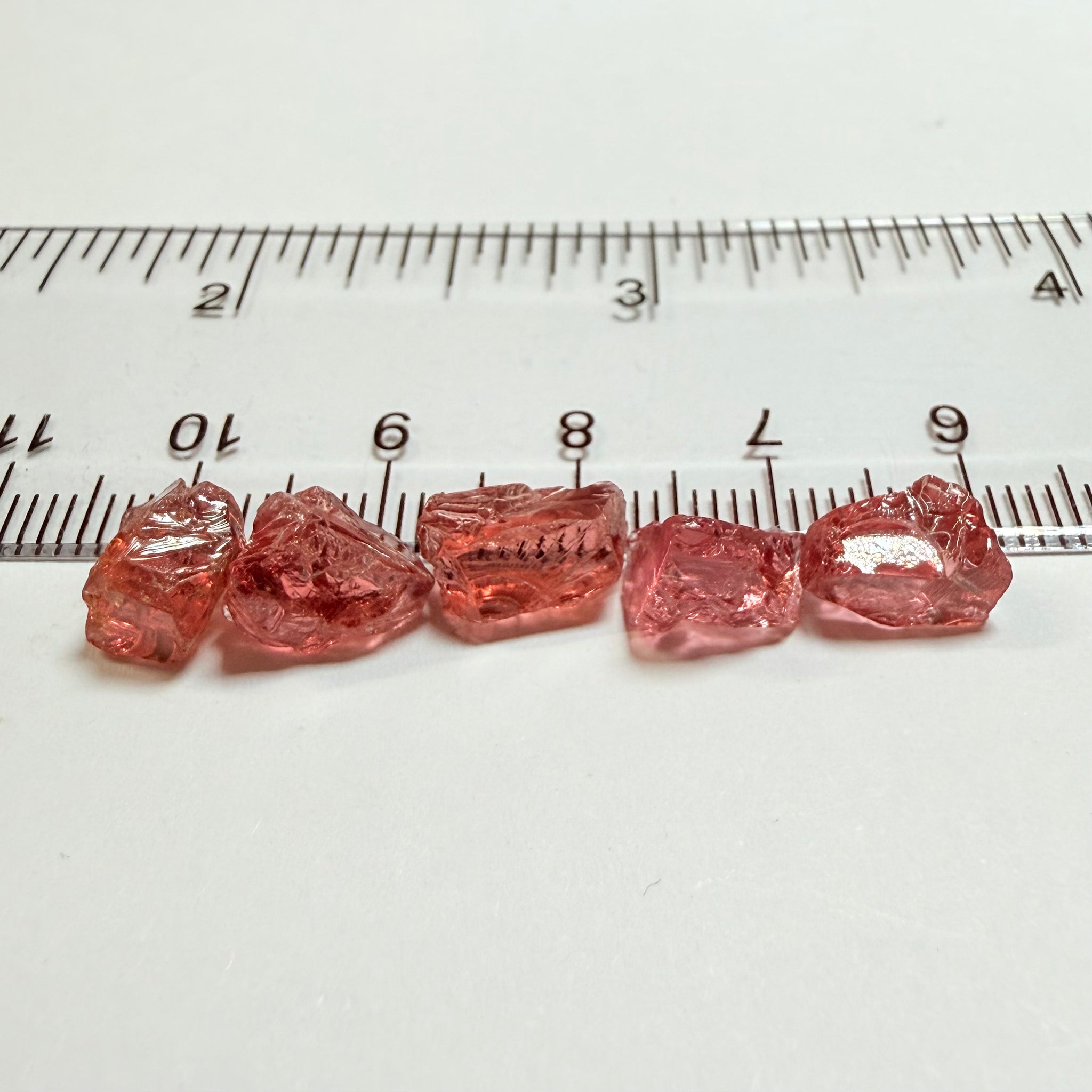 Garnet Lot, 14.65ct, Tanzania, Untreated Unheated. vs, 2.93ct av.