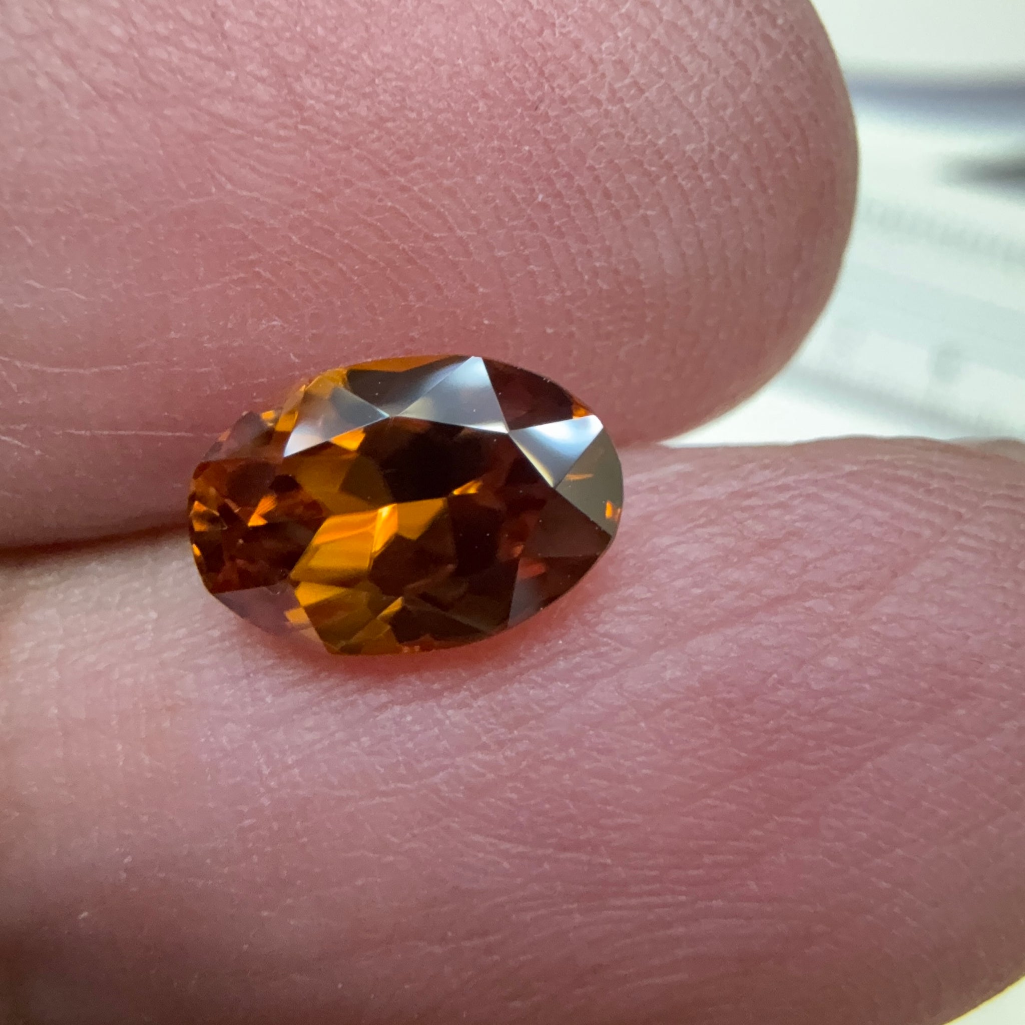 Tanzanian Zircon, 1.88ct, Untreated Unheated
