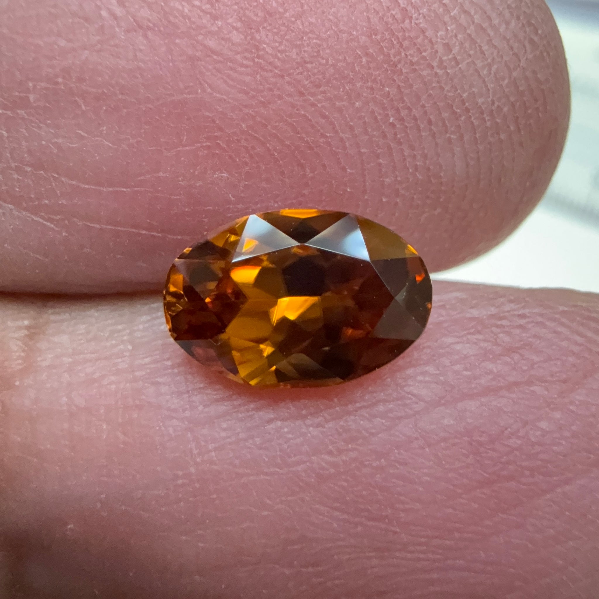 Tanzanian Zircon, 1.88ct, Untreated Unheated