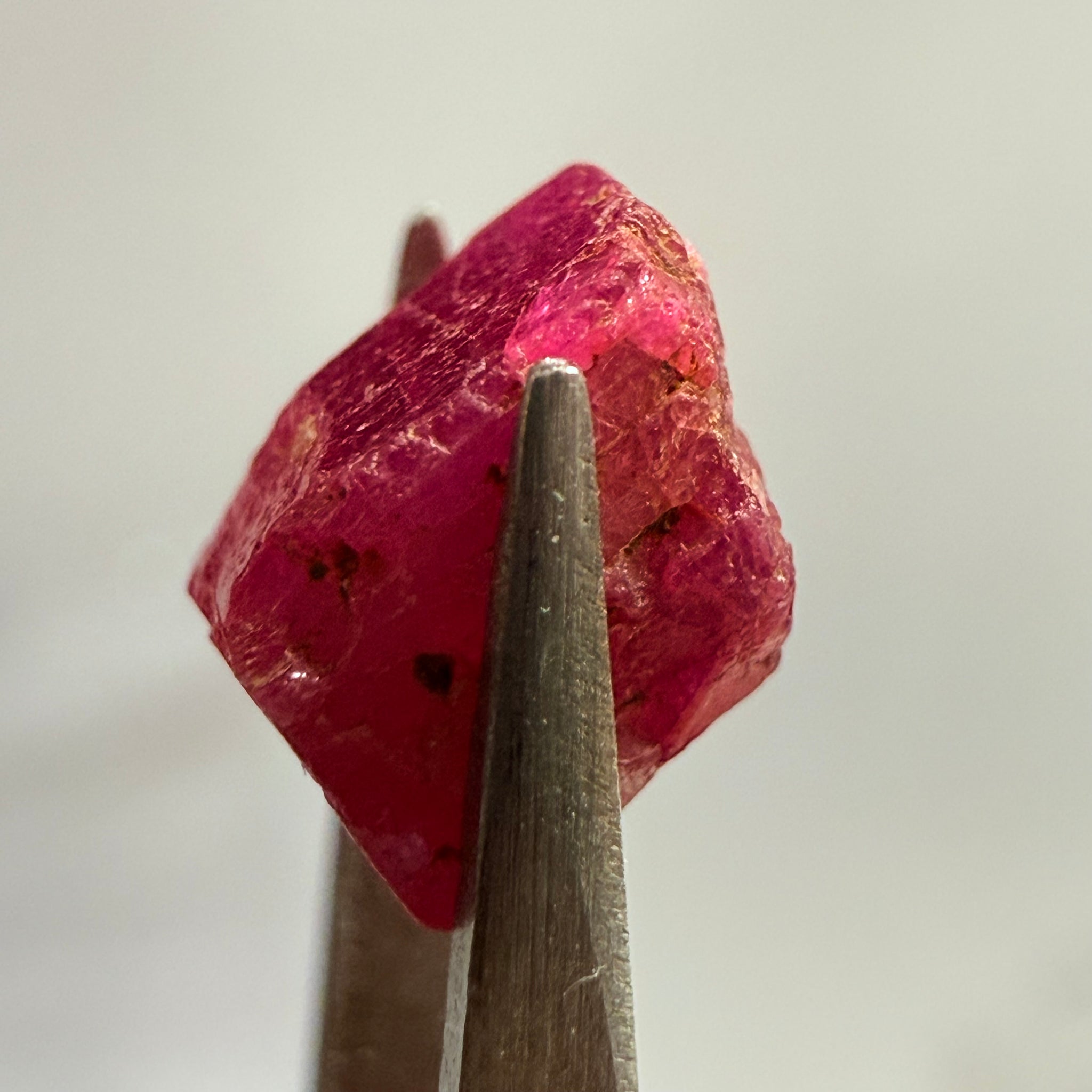 Winza Ruby Crystal Specimen, 3.26ct, Winza, Tanzania, Untreated, Unheated