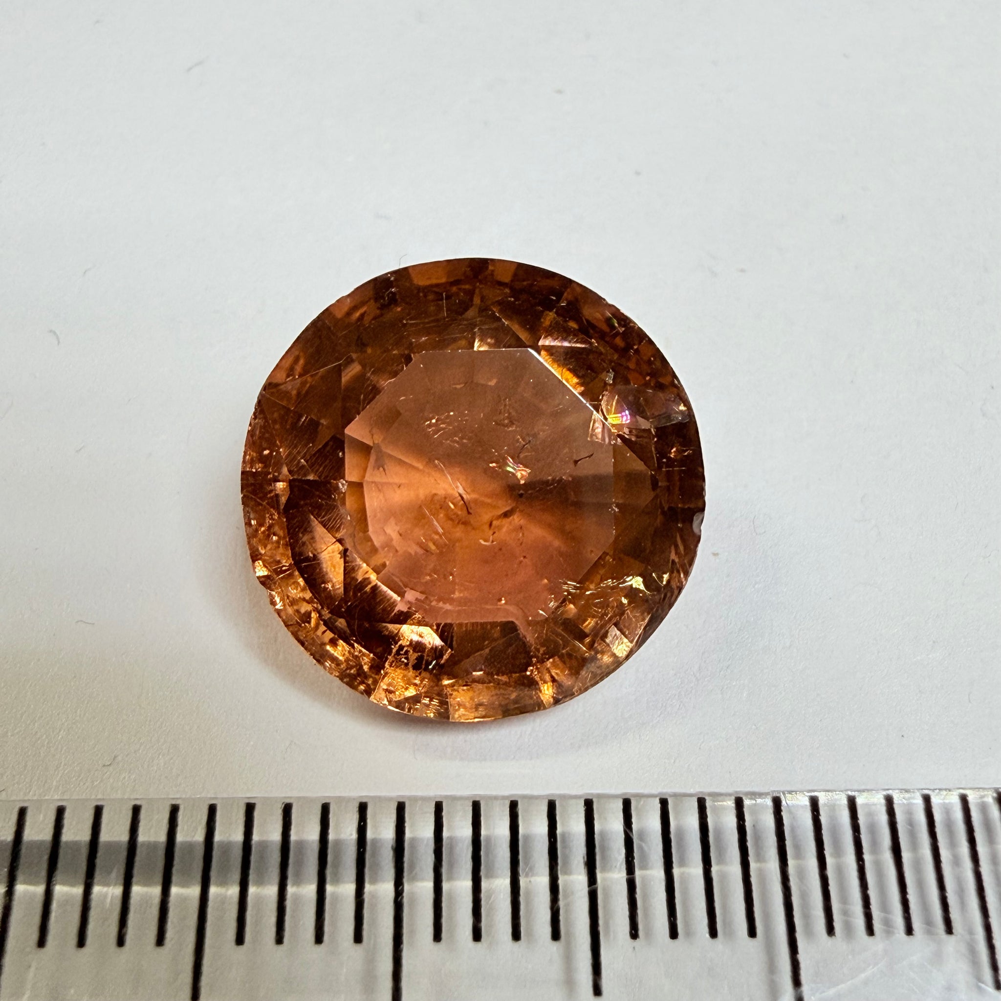 Tourmaline, 6.60ct, Congo, Untreated Unheated, native cut, badly cut