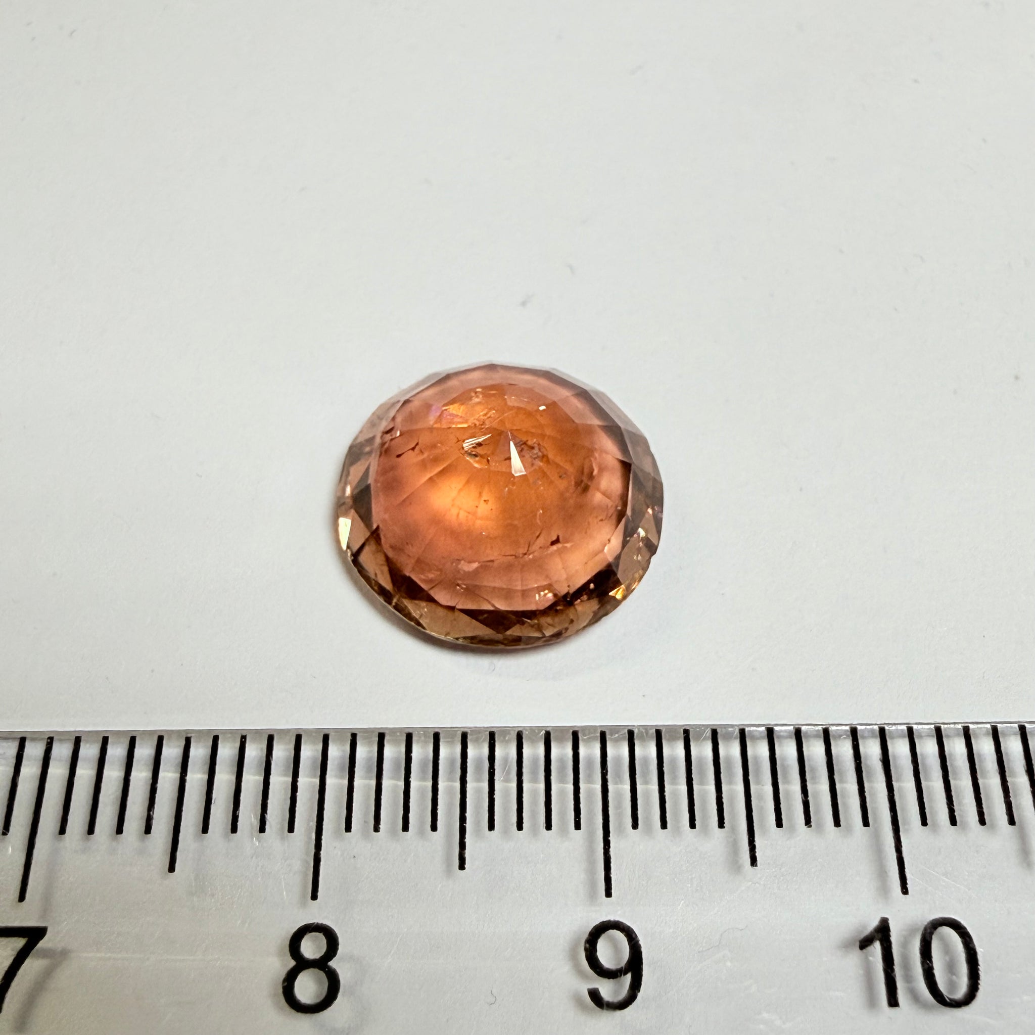 Tourmaline, 6.60ct, Congo, Untreated Unheated, native cut, badly cut