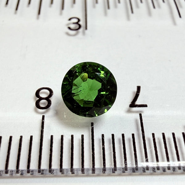 Chrome Tourmaline, 0.67ct, Tanzania, Untreated Unheated, native cut