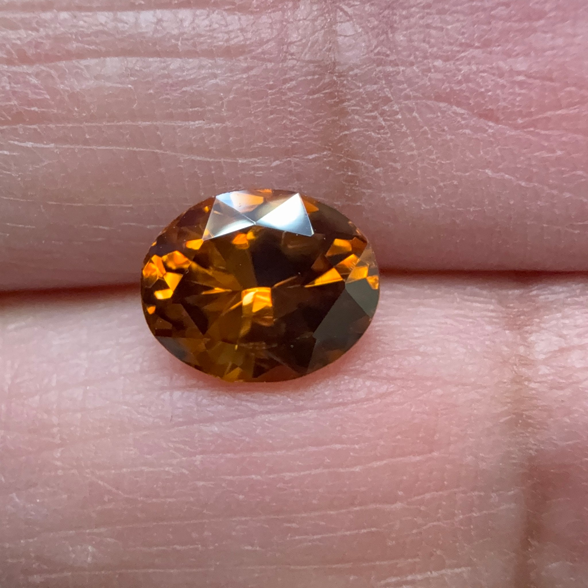 Zircon, 2.09ct, Tanzania, Unheated Untreated.