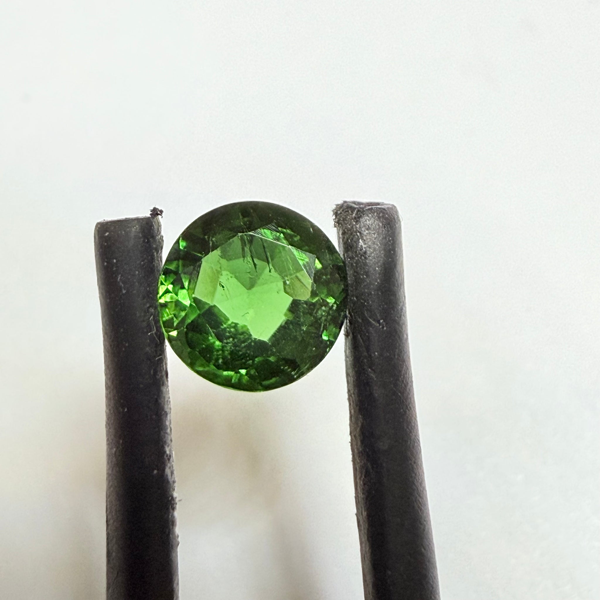 Chrome Tourmaline, 0.67ct, Tanzania, Untreated Unheated, native cut