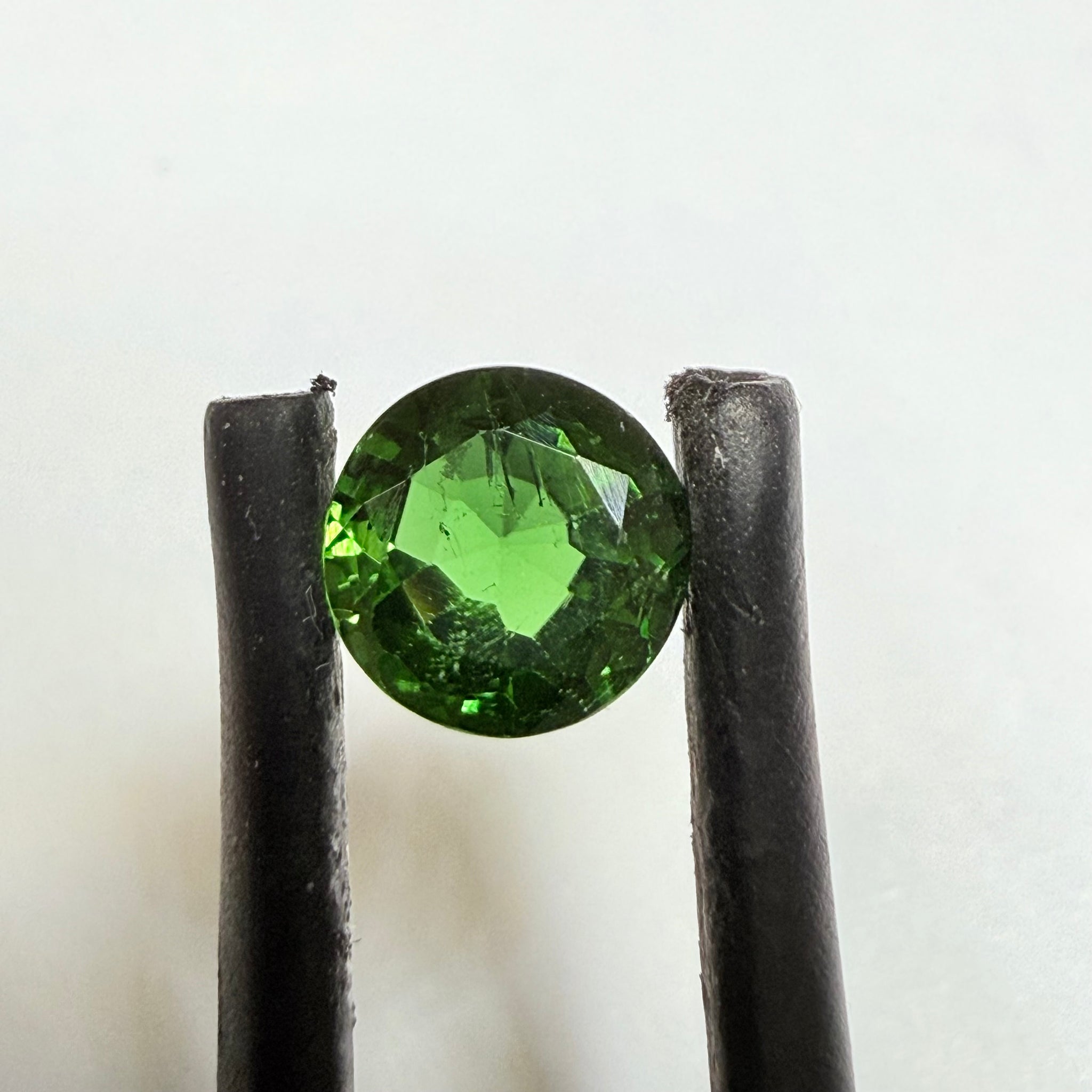 Chrome Tourmaline, 0.67ct, Tanzania, Untreated Unheated, native cut