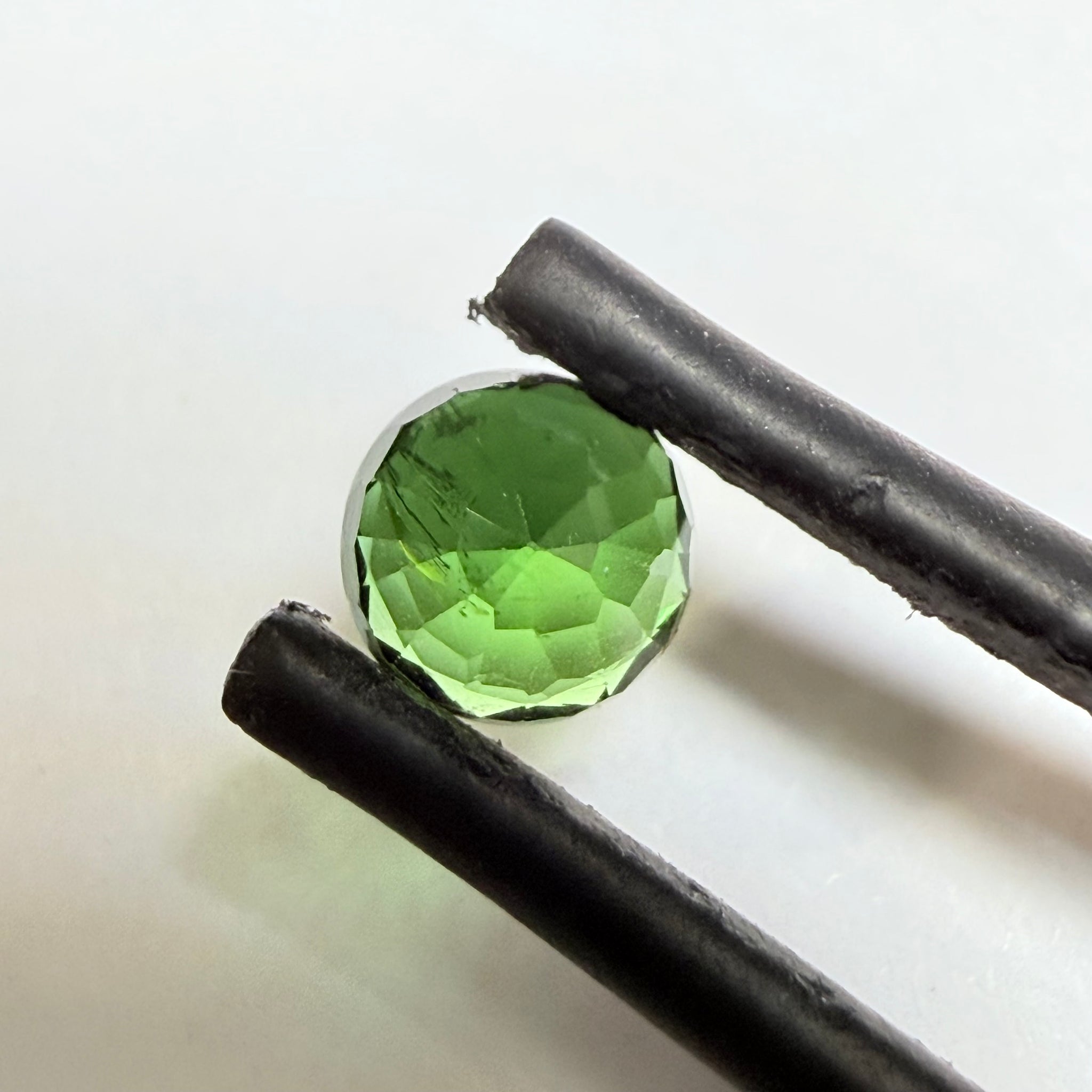 Chrome Tourmaline, 0.67ct, Tanzania, Untreated Unheated, native cut