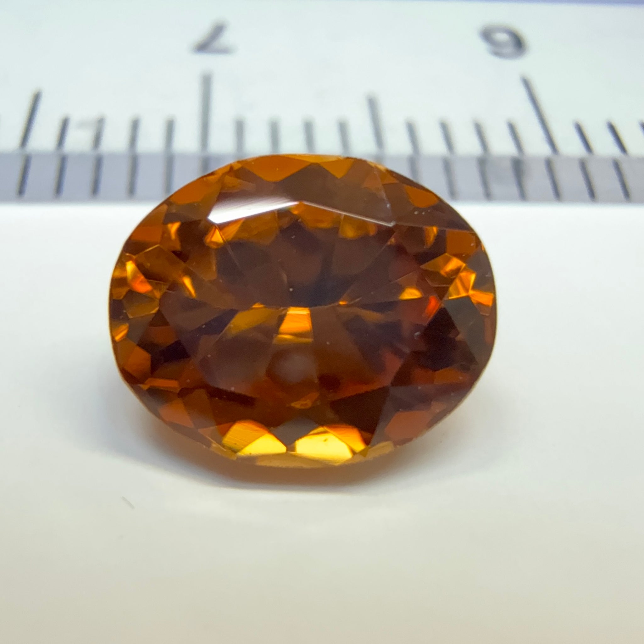 Zircon, 2.09ct, Tanzania, Unheated Untreated.