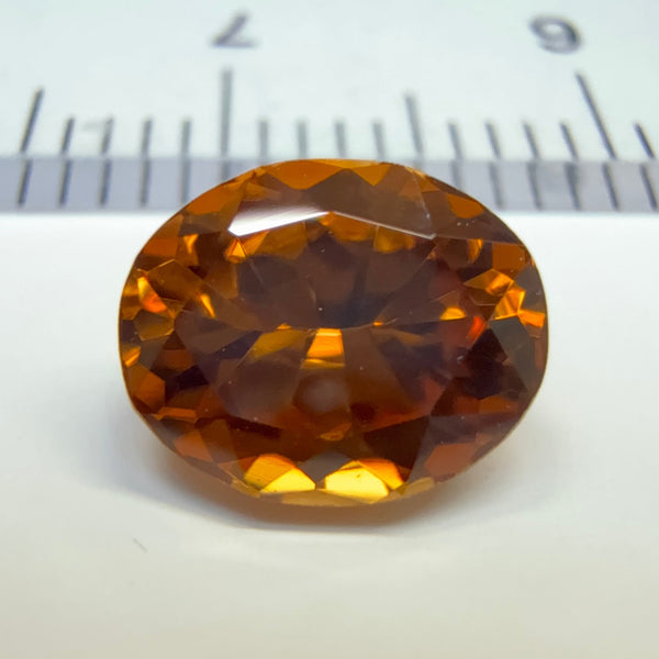 Zircon, 2.09ct, Tanzania, Unheated Untreated.