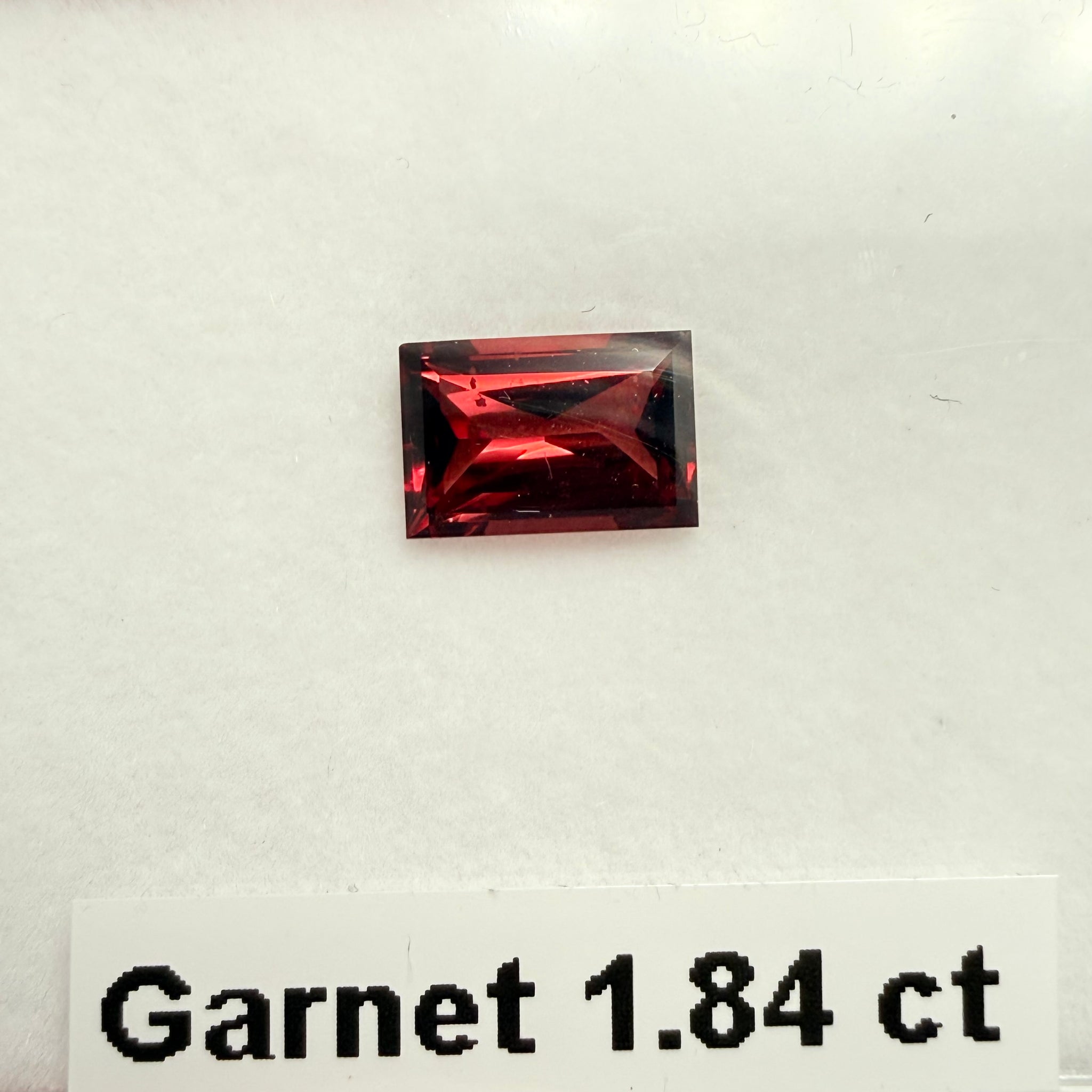 Garnet, 1.84ct, Tanzania, Untreated Unheated