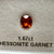 Hessonite Garnet, 1.67ct, Untreated Unheated, native cut