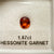 Hessonite Garnet, 1.67ct, Untreated Unheated, native cut