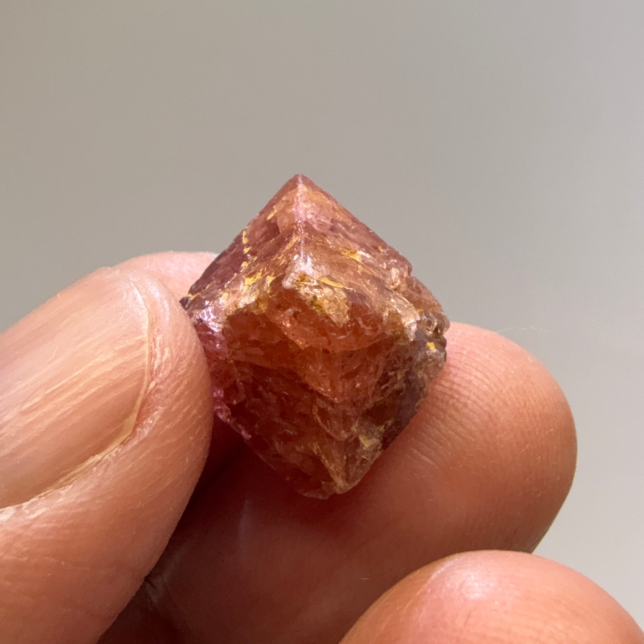 Mahenge Spinel Crystal, 20.42ct, Tanzania, Untreated Untreated