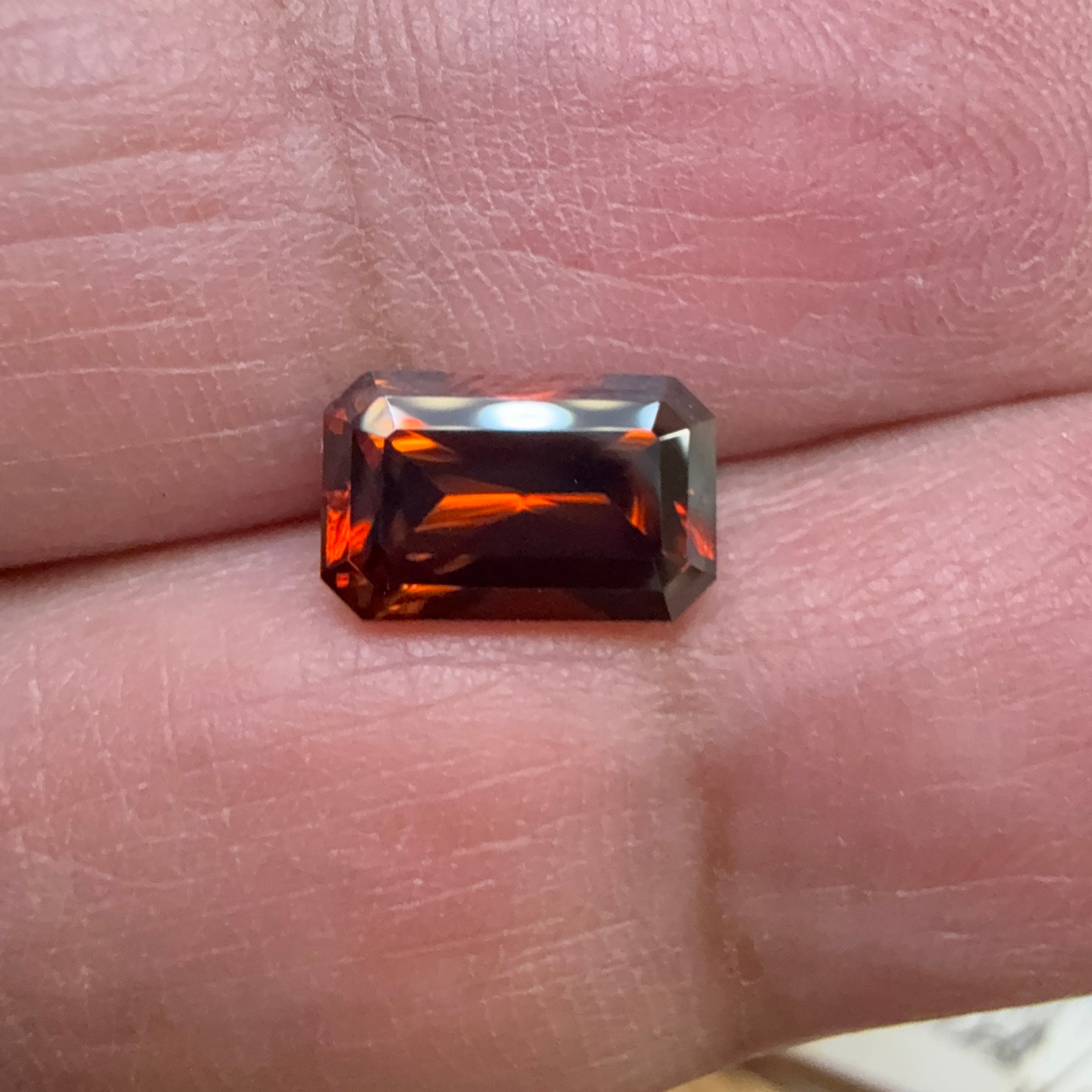 Tanzanian Zircon, 2.85ct, Untreated Unheated