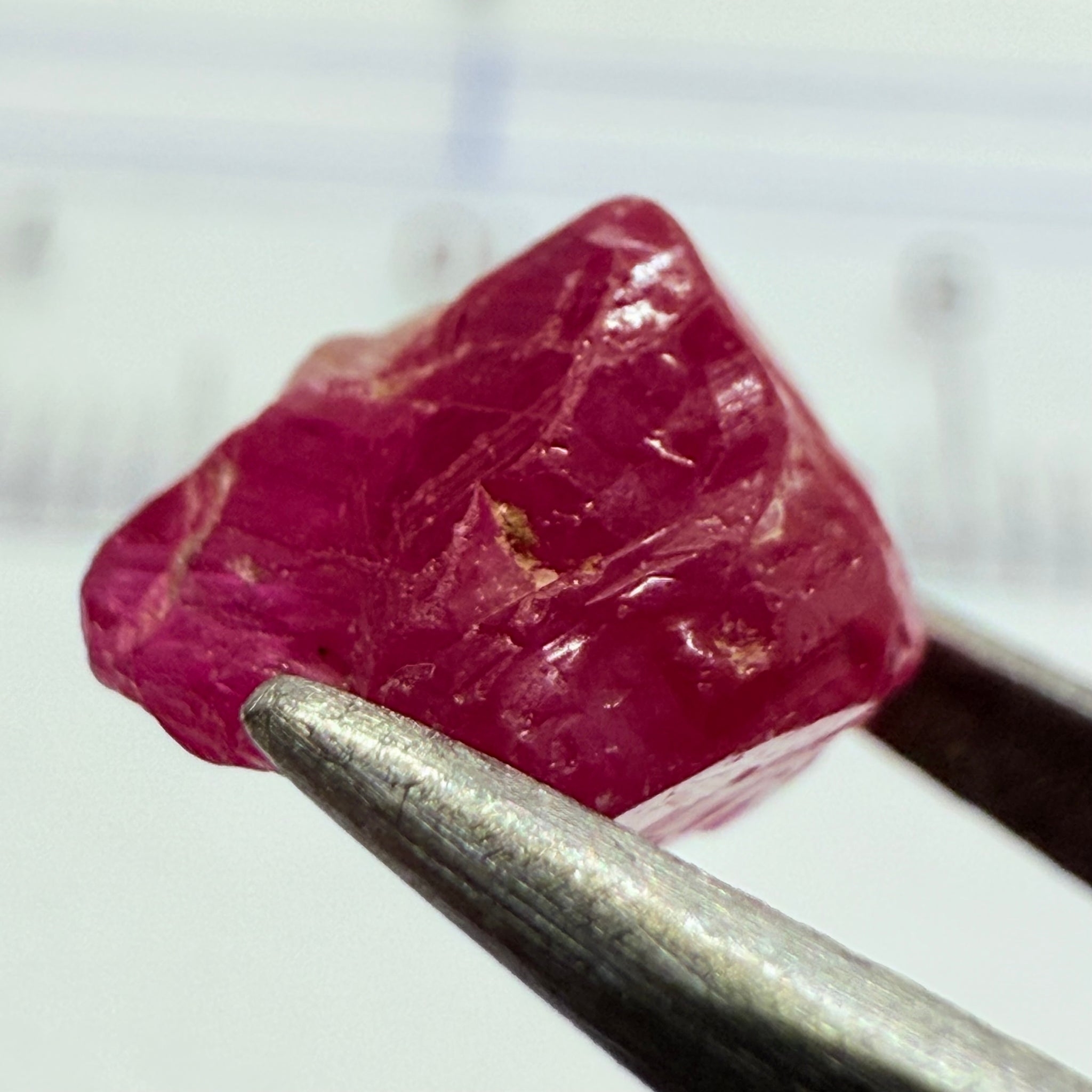 Winza Ruby Crystal Specimen, 3.24ct, Winza, Tanzania, Untreated, Unheated