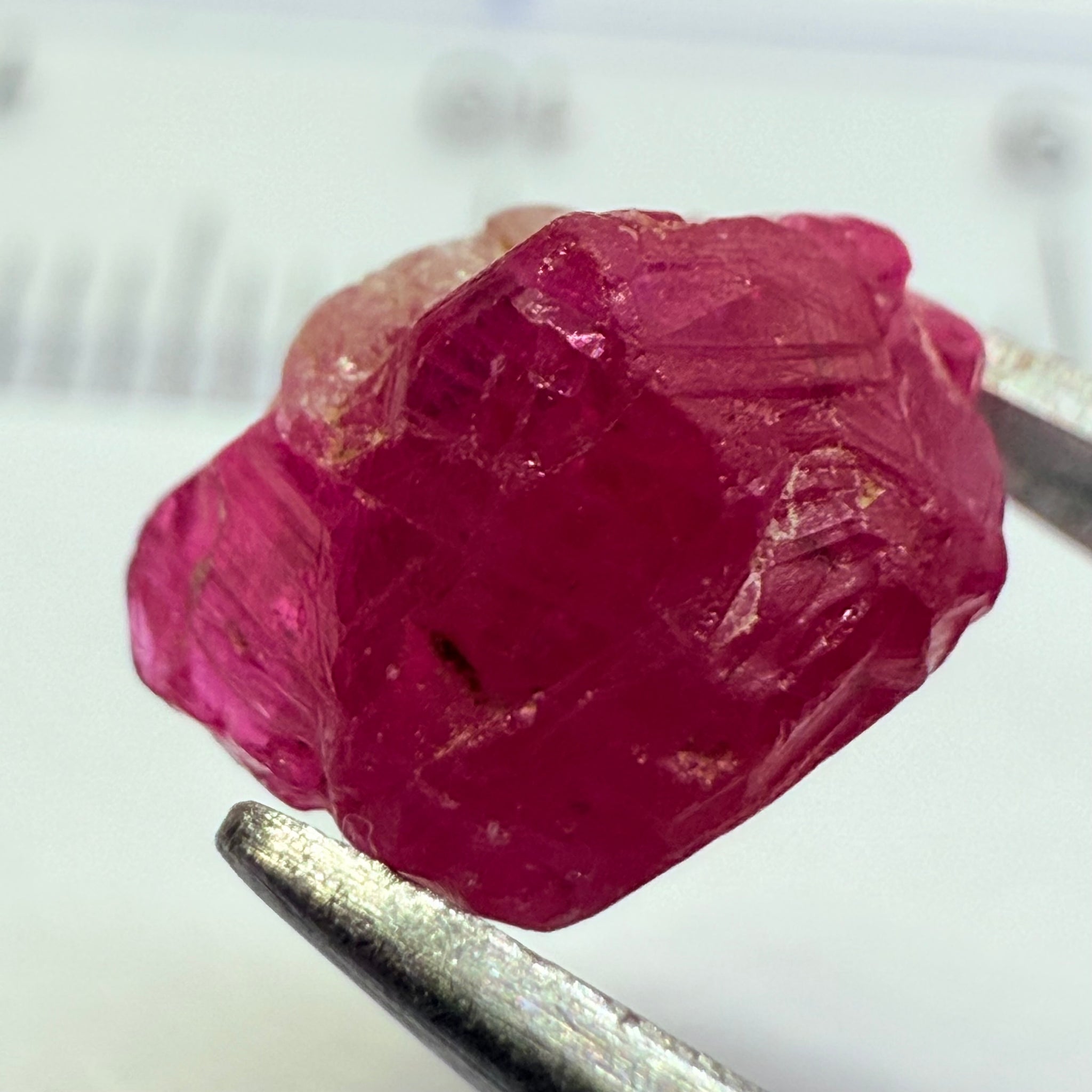 Winza Ruby Crystal Specimen, 3.24ct, Winza, Tanzania, Untreated, Unheated