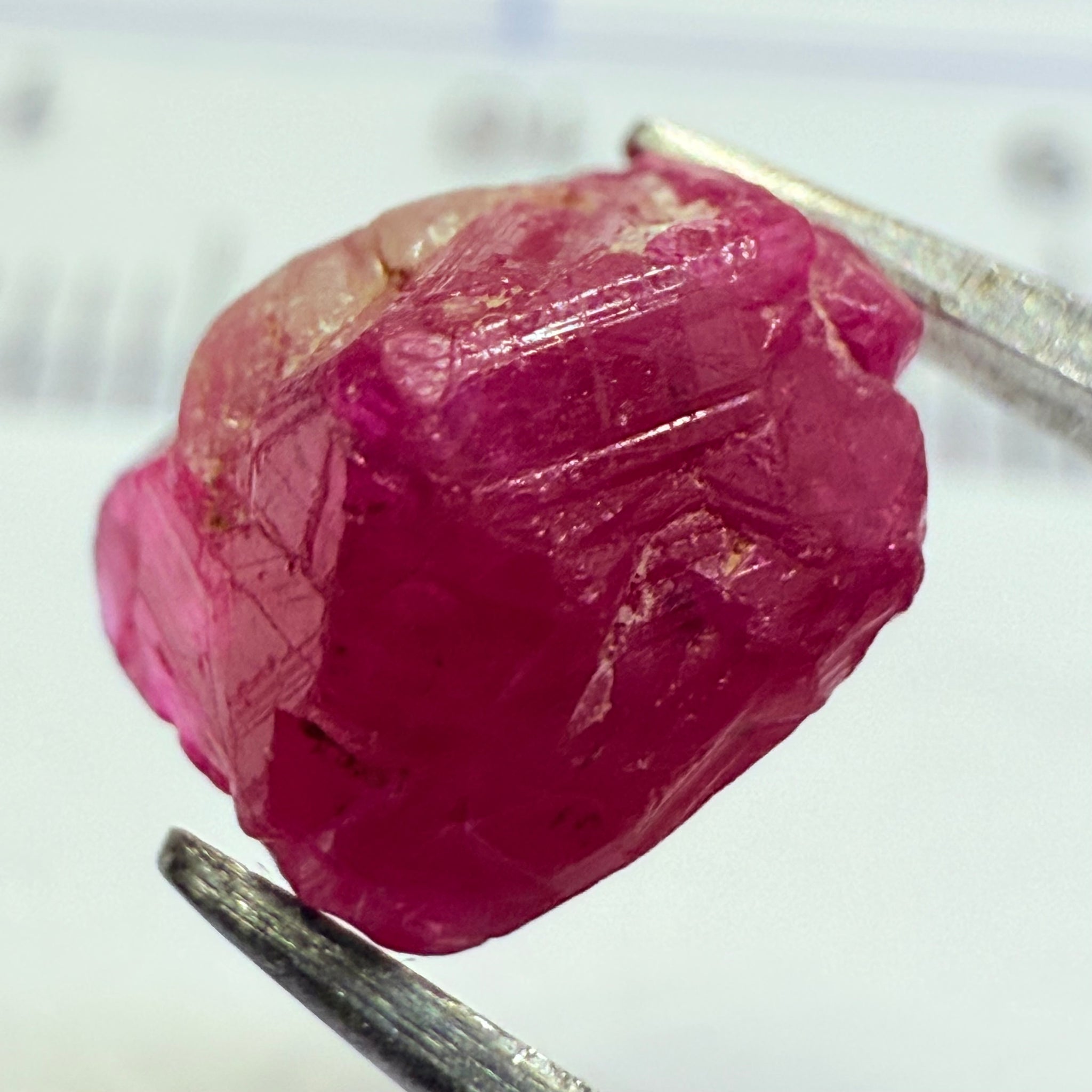 Winza Ruby Crystal Specimen, 3.24ct, Winza, Tanzania, Untreated, Unheated
