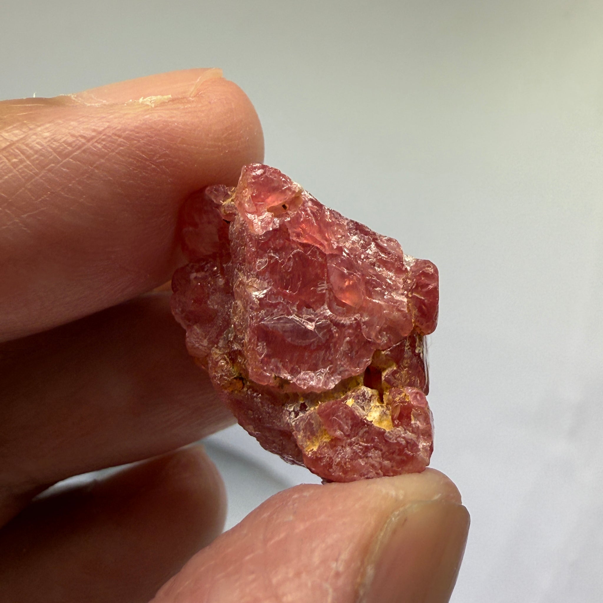 Mahenge Spinel Crystal, 24.49ct, Tanzania, Untreated Untreated