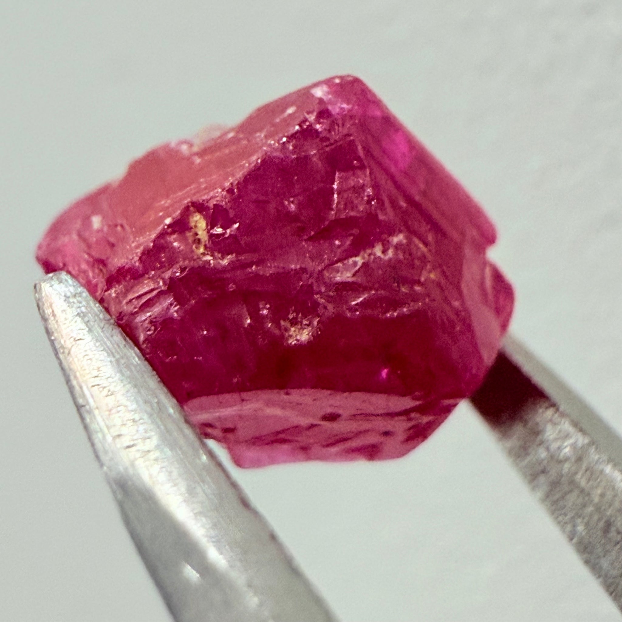Winza Ruby Crystal Specimen, 3.24ct, Winza, Tanzania, Untreated, Unheated