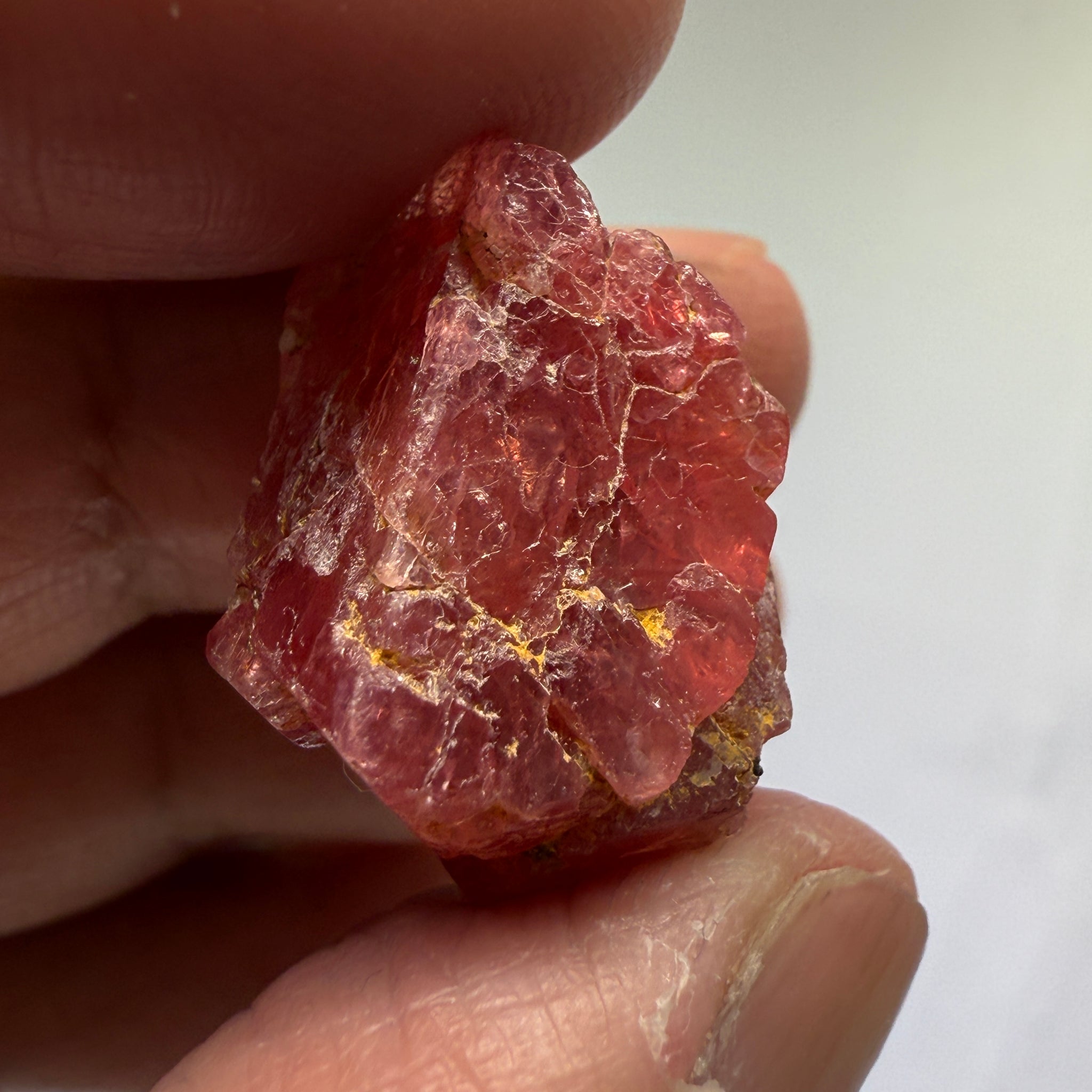 Mahenge Spinel Crystal, 24.49ct, Tanzania, Untreated Untreated