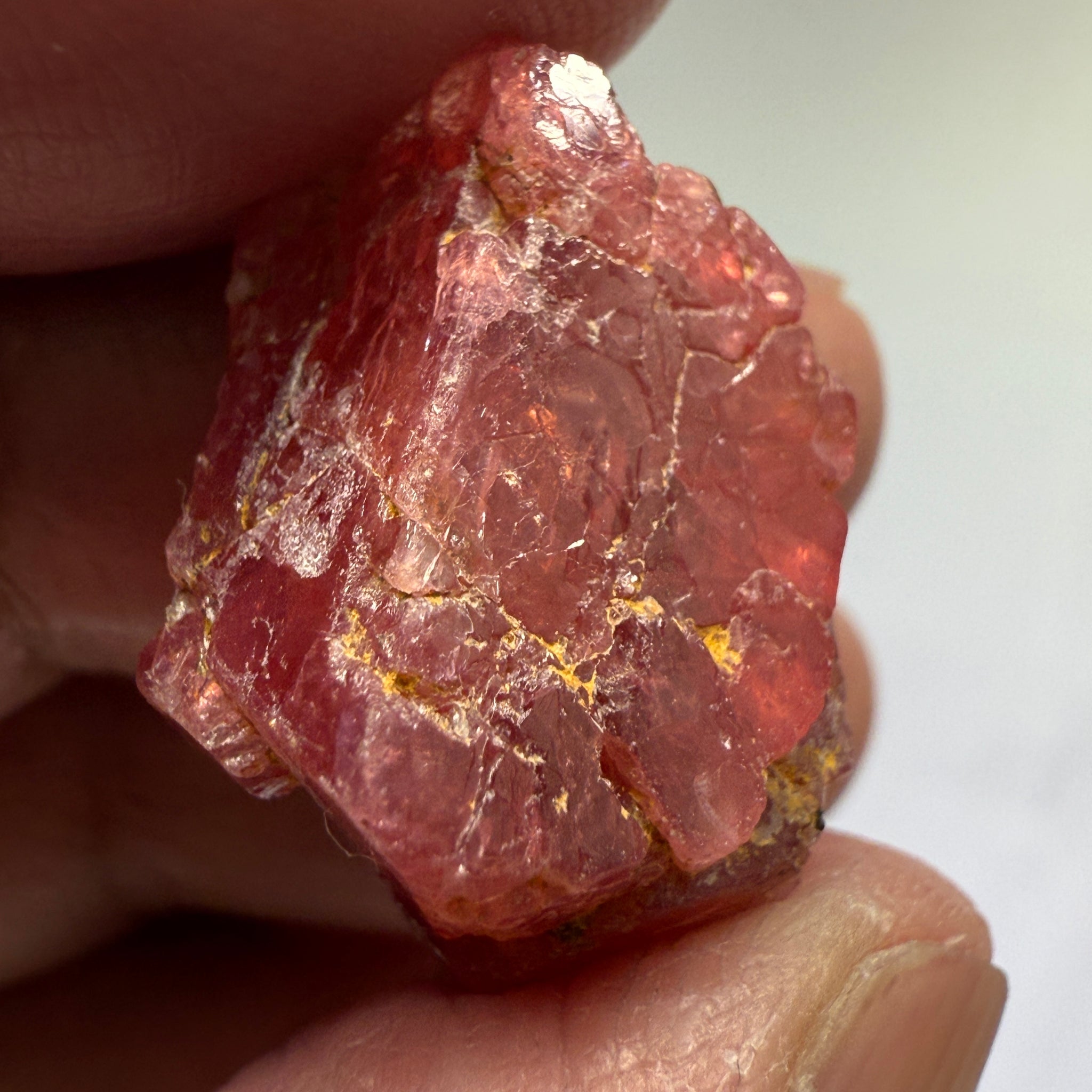 Mahenge Spinel Crystal, 24.49ct, Tanzania, Untreated Untreated