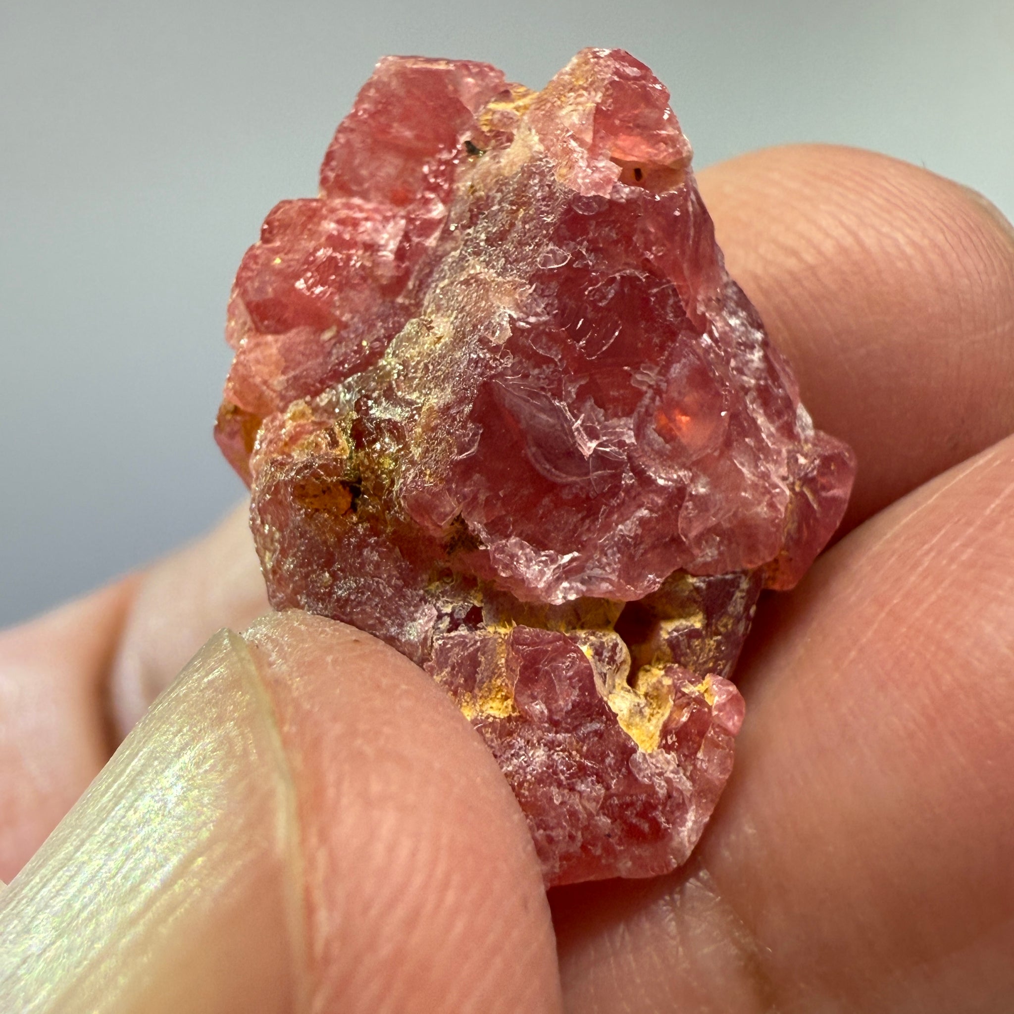 Mahenge Spinel Crystal, 24.49ct, Tanzania, Untreated Untreated