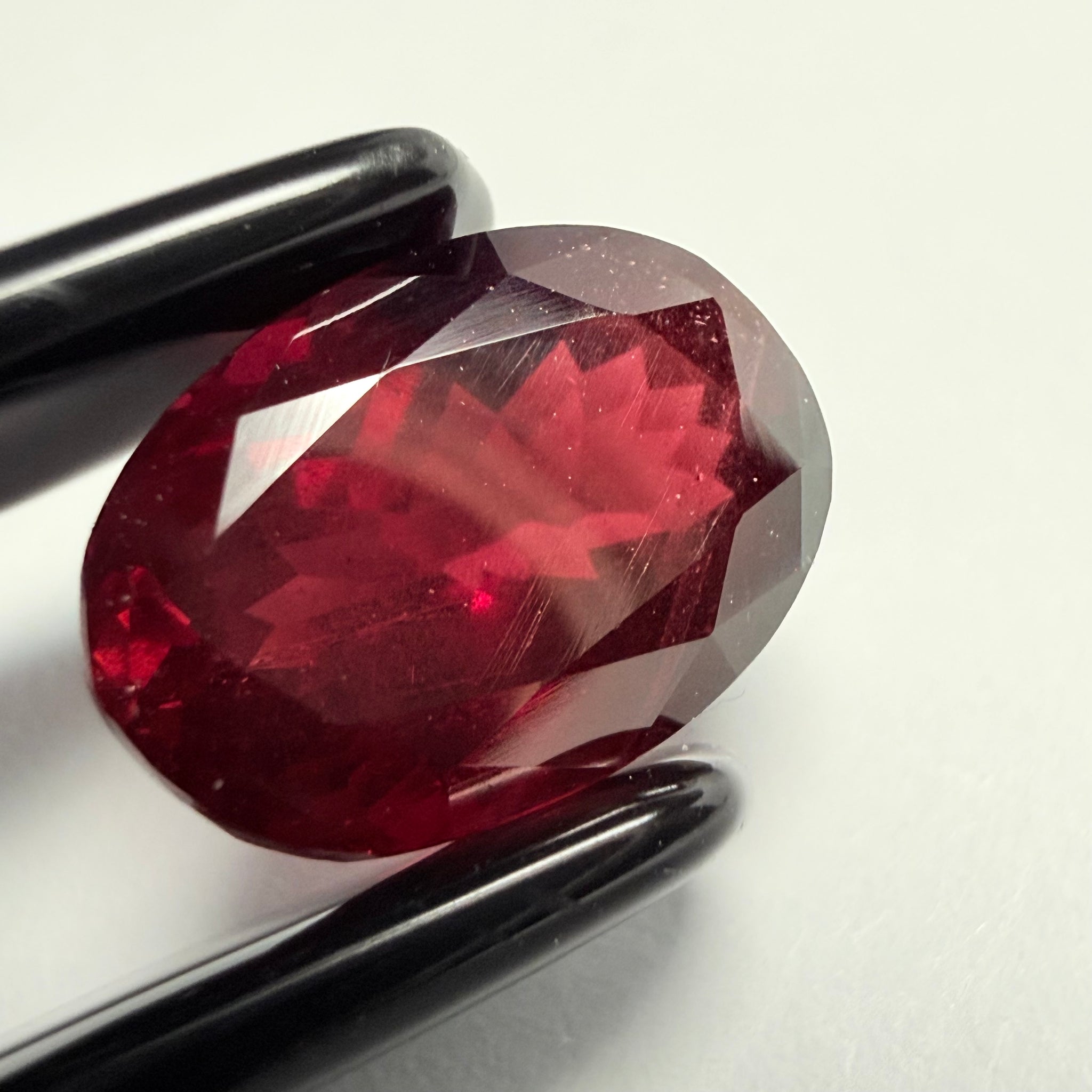 Garnet, 4.93ct, Tanzania, Untreated Unheated, native cut