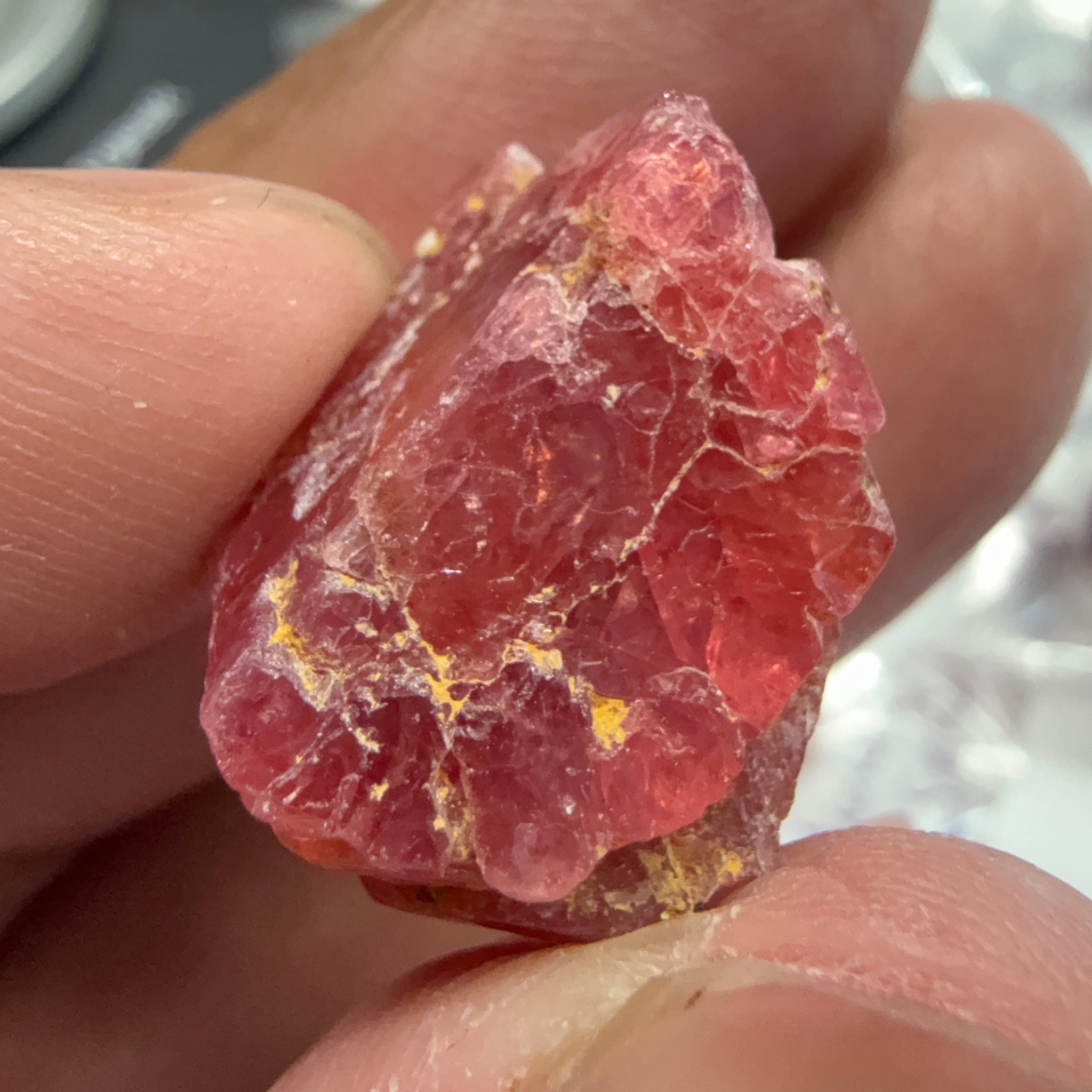 Mahenge Spinel Crystal, 24.49ct, Tanzania, Untreated Untreated